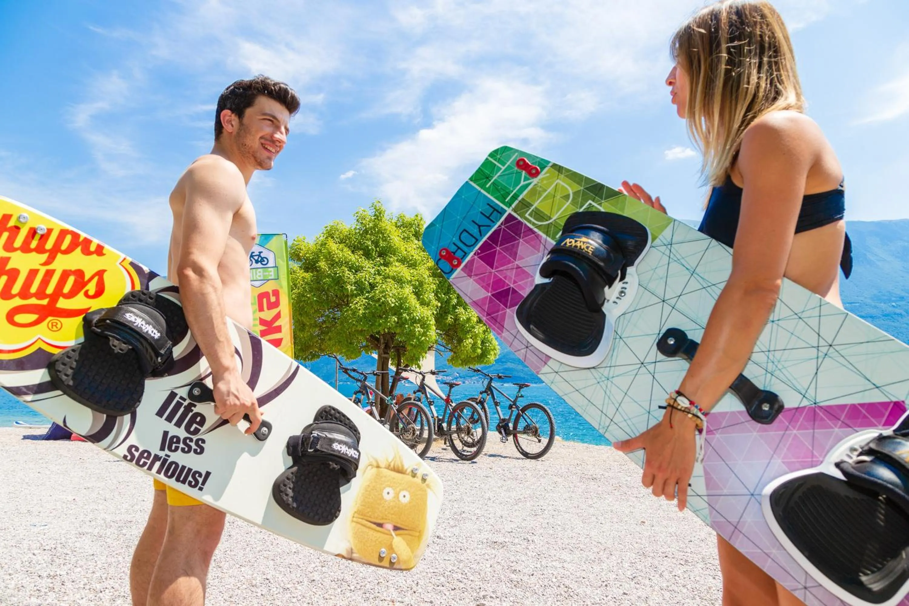 Windsurfing in Hotel Leonardo Da Vinci