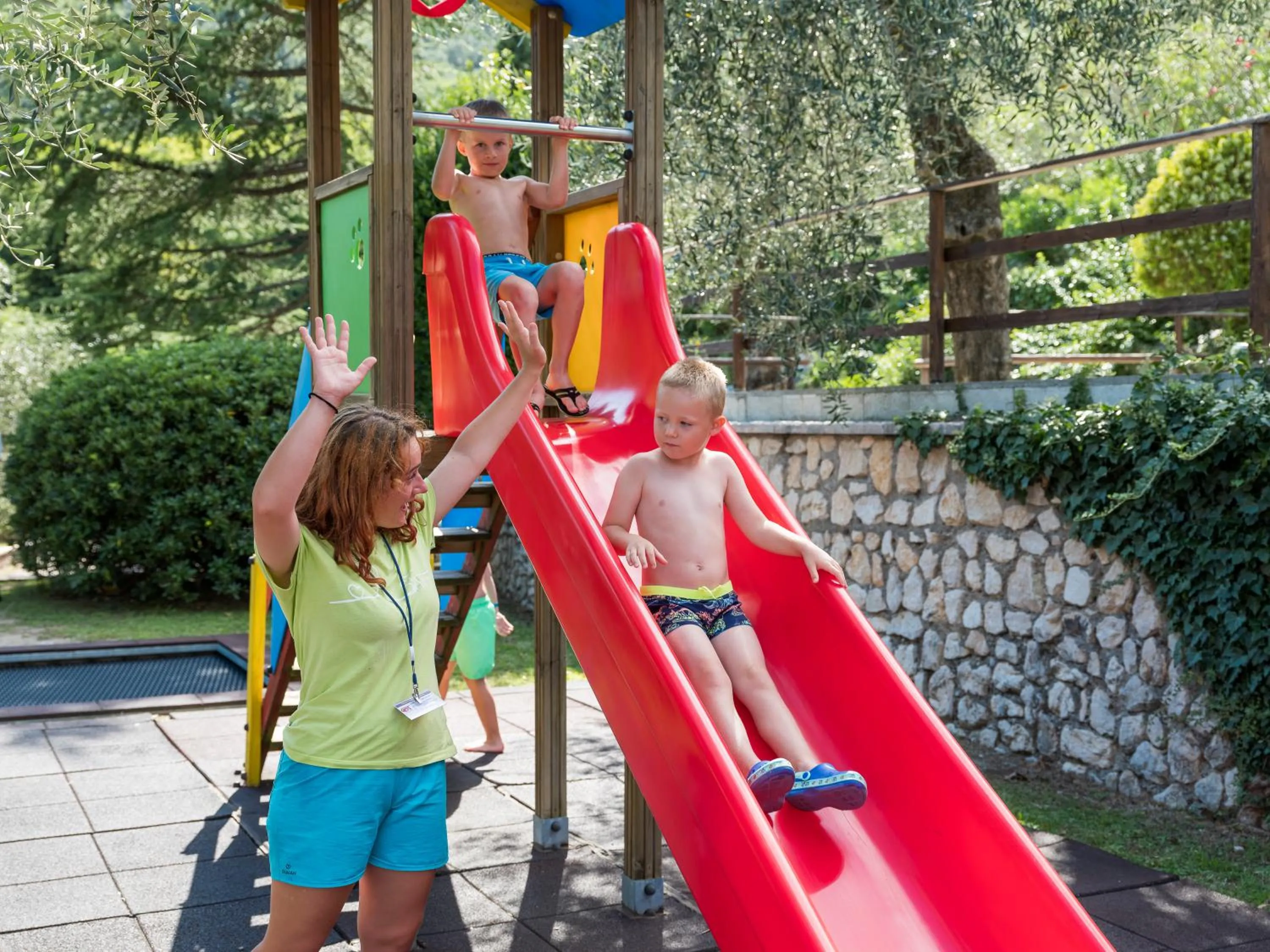 Children play ground in Hotel Leonardo Da Vinci