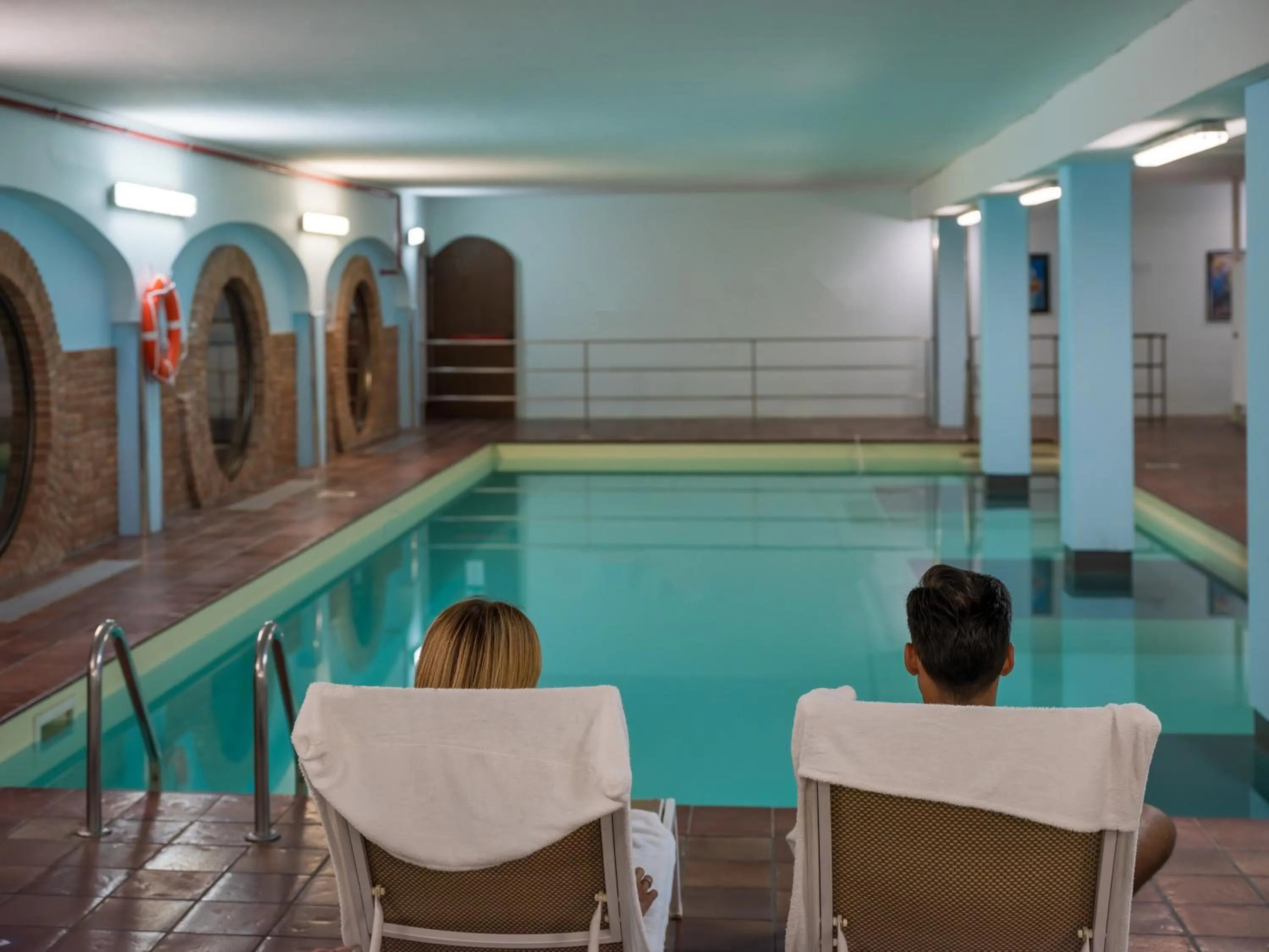 Swimming pool in Hotel Leonardo Da Vinci