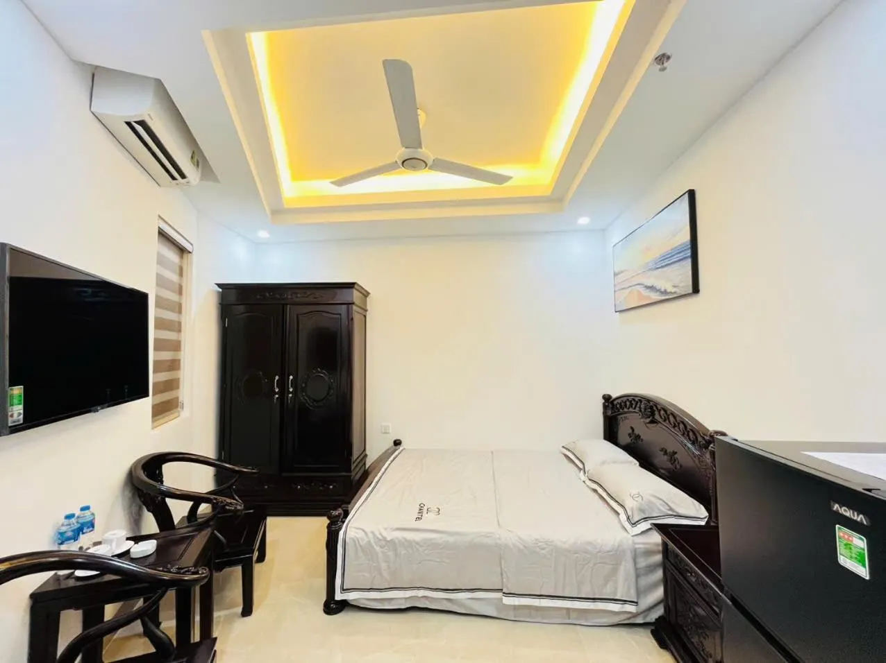 Bed in Hương Linh Apartment