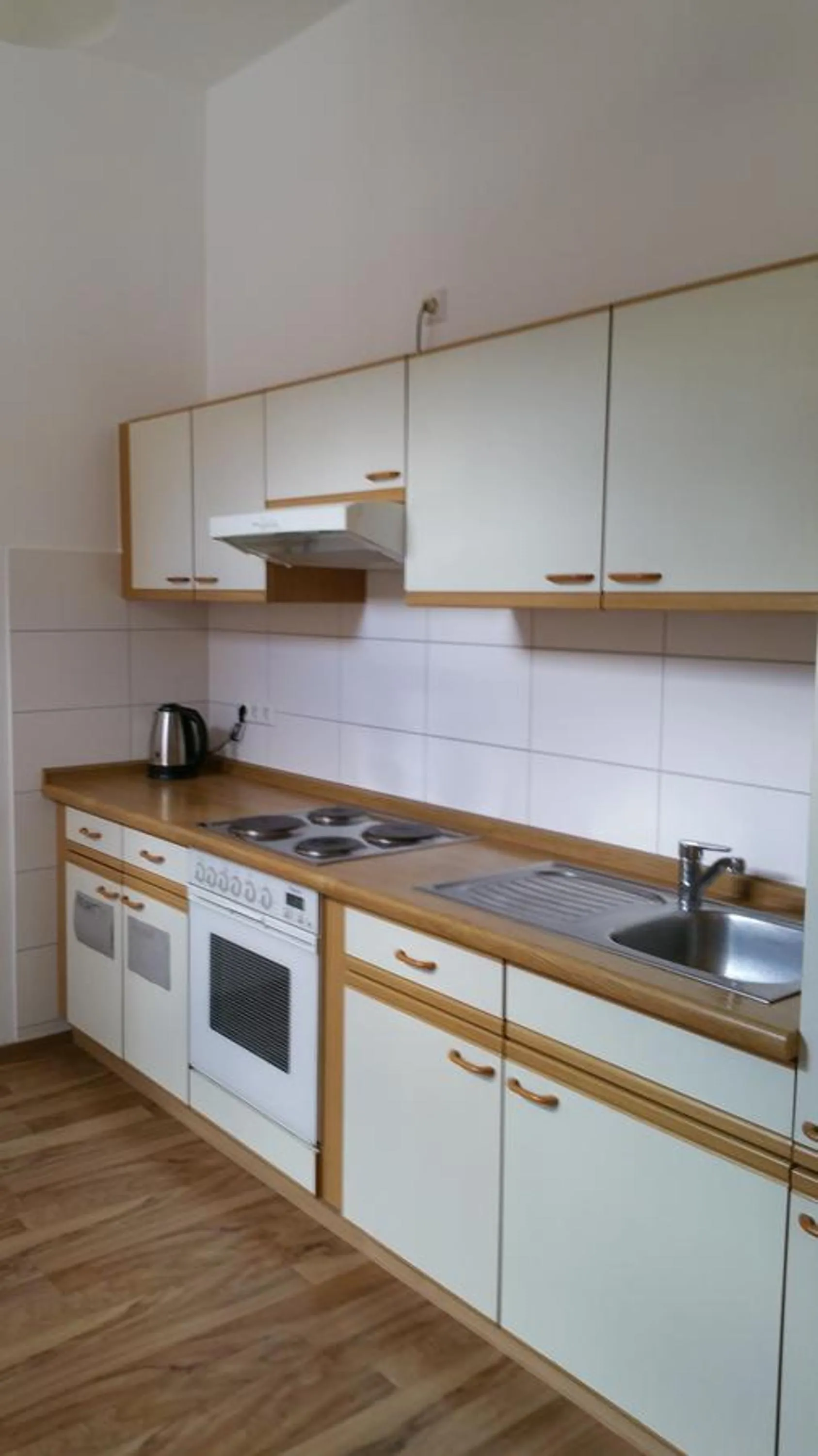 Communal kitchen in Pension Anna