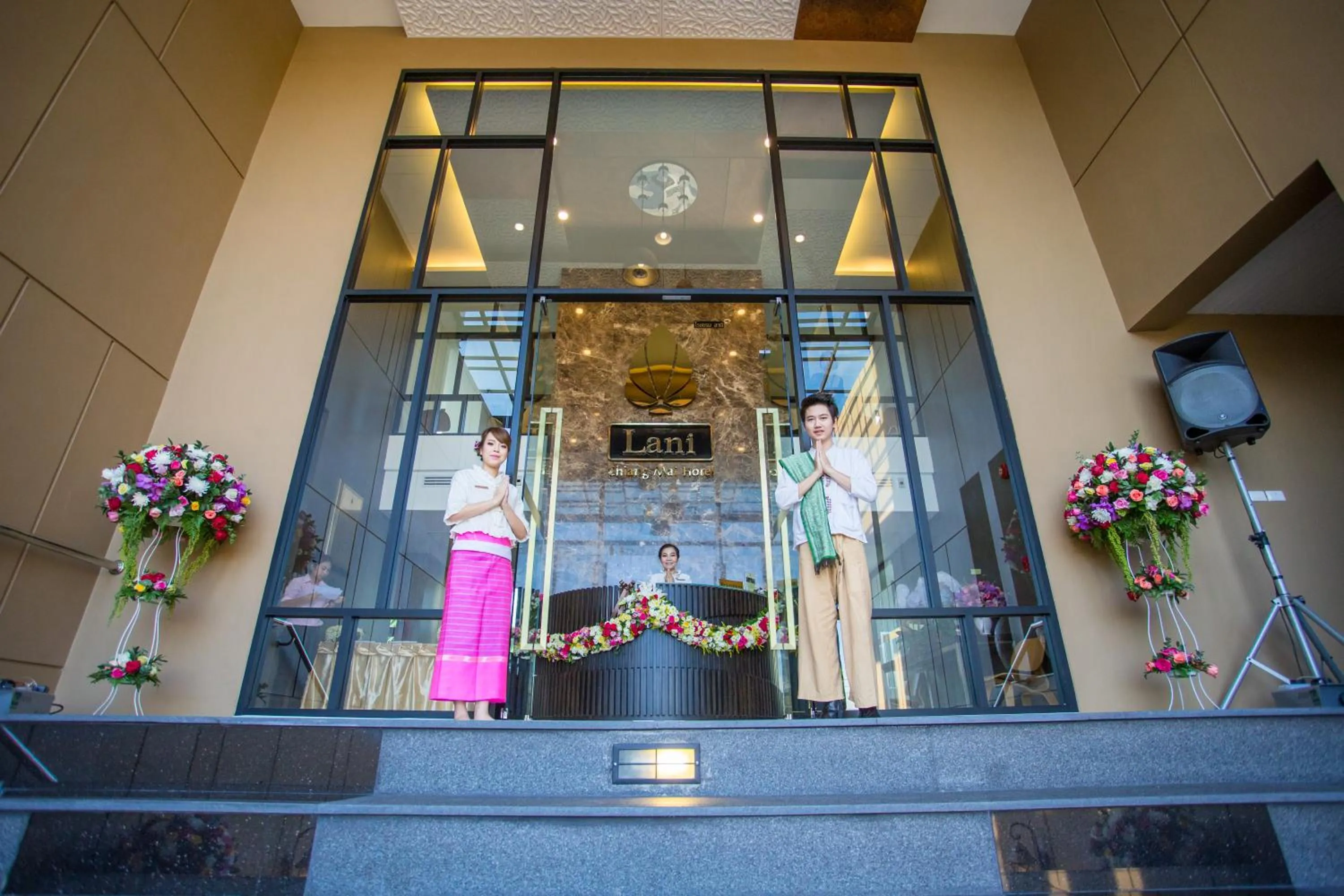 Facade/entrance in Lani Chiang Mai Hotel