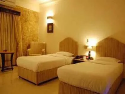 Bed in Deoki niwas palace