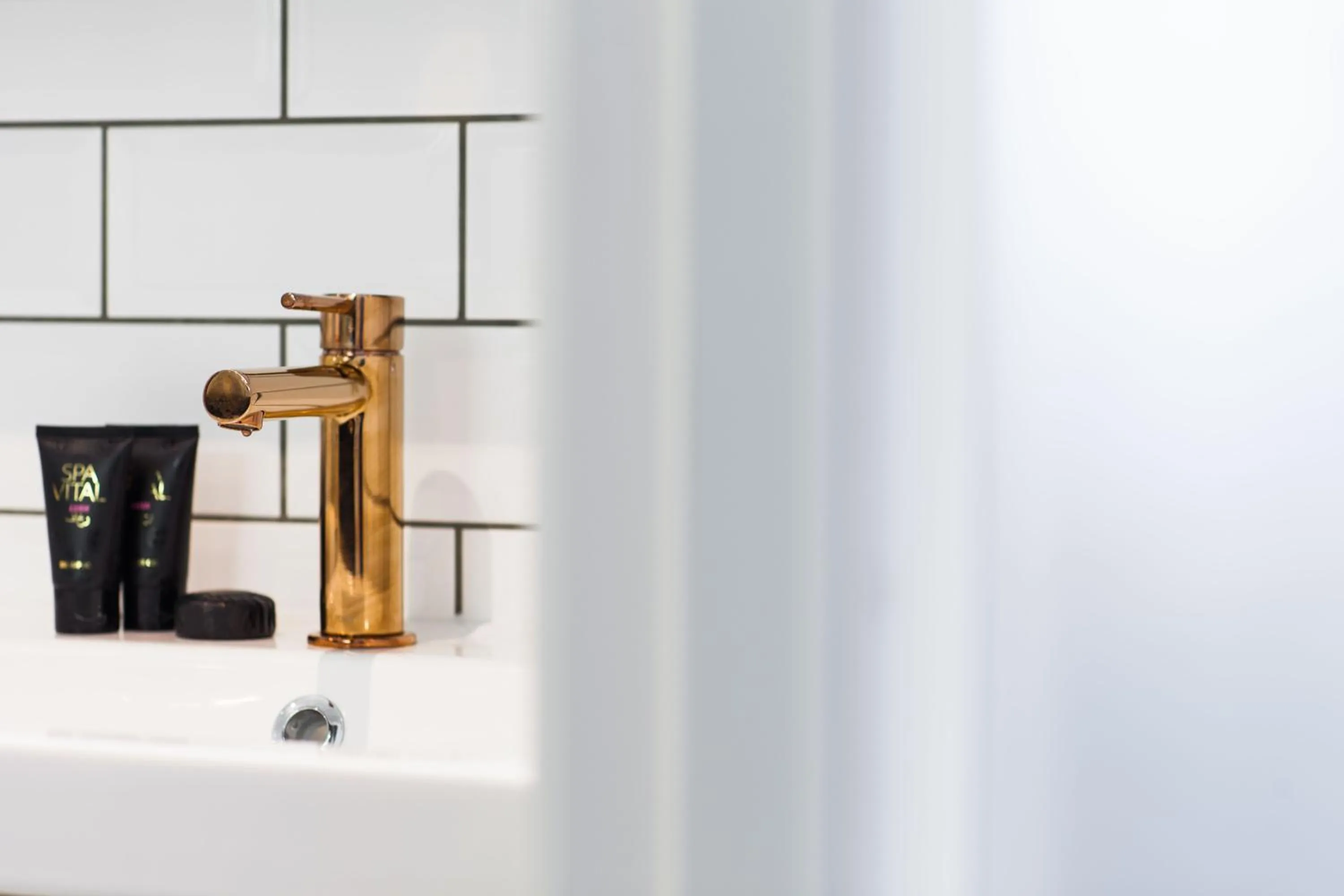 Bathroom in Bauergården