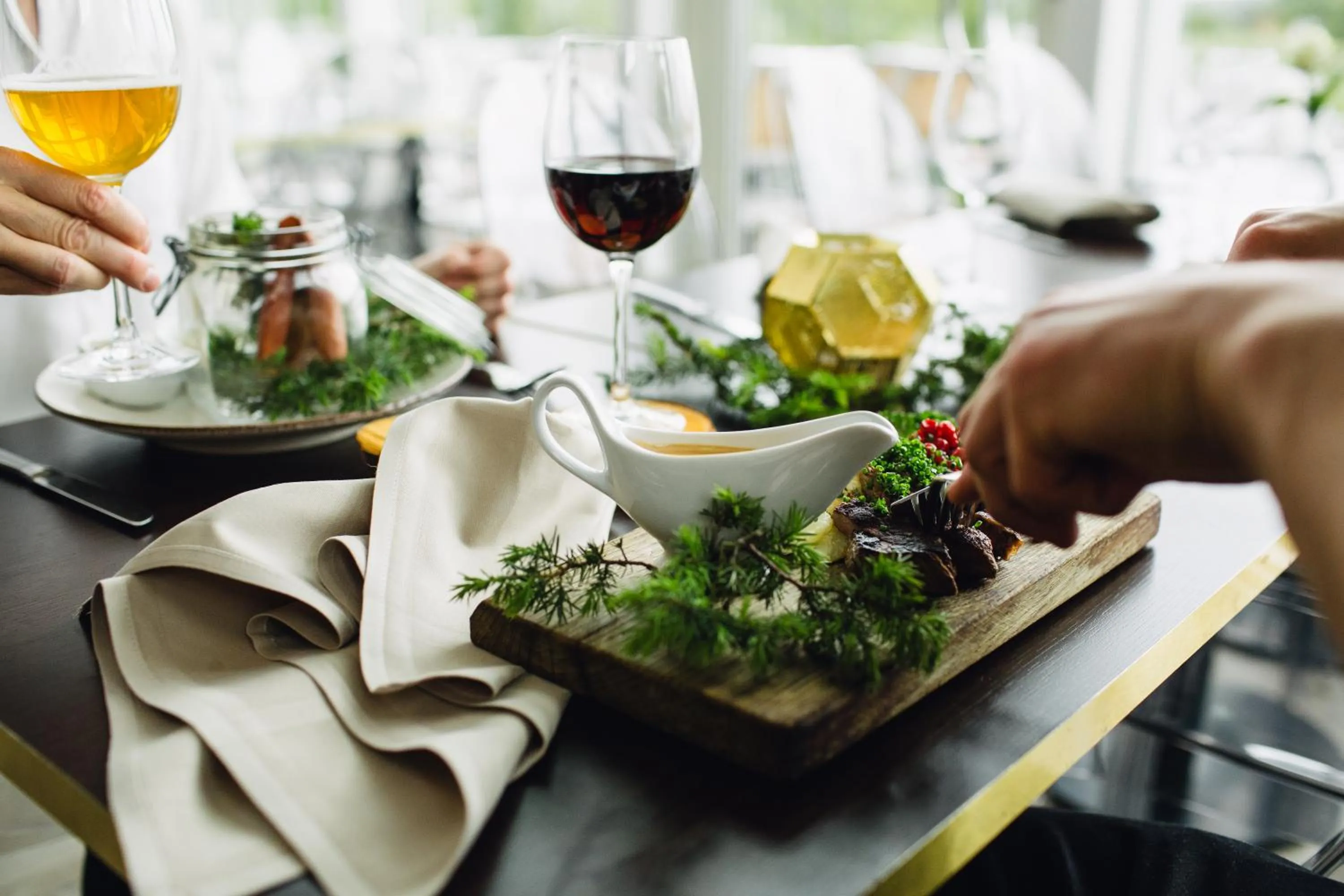 Restaurant/places to eat in Bauergården