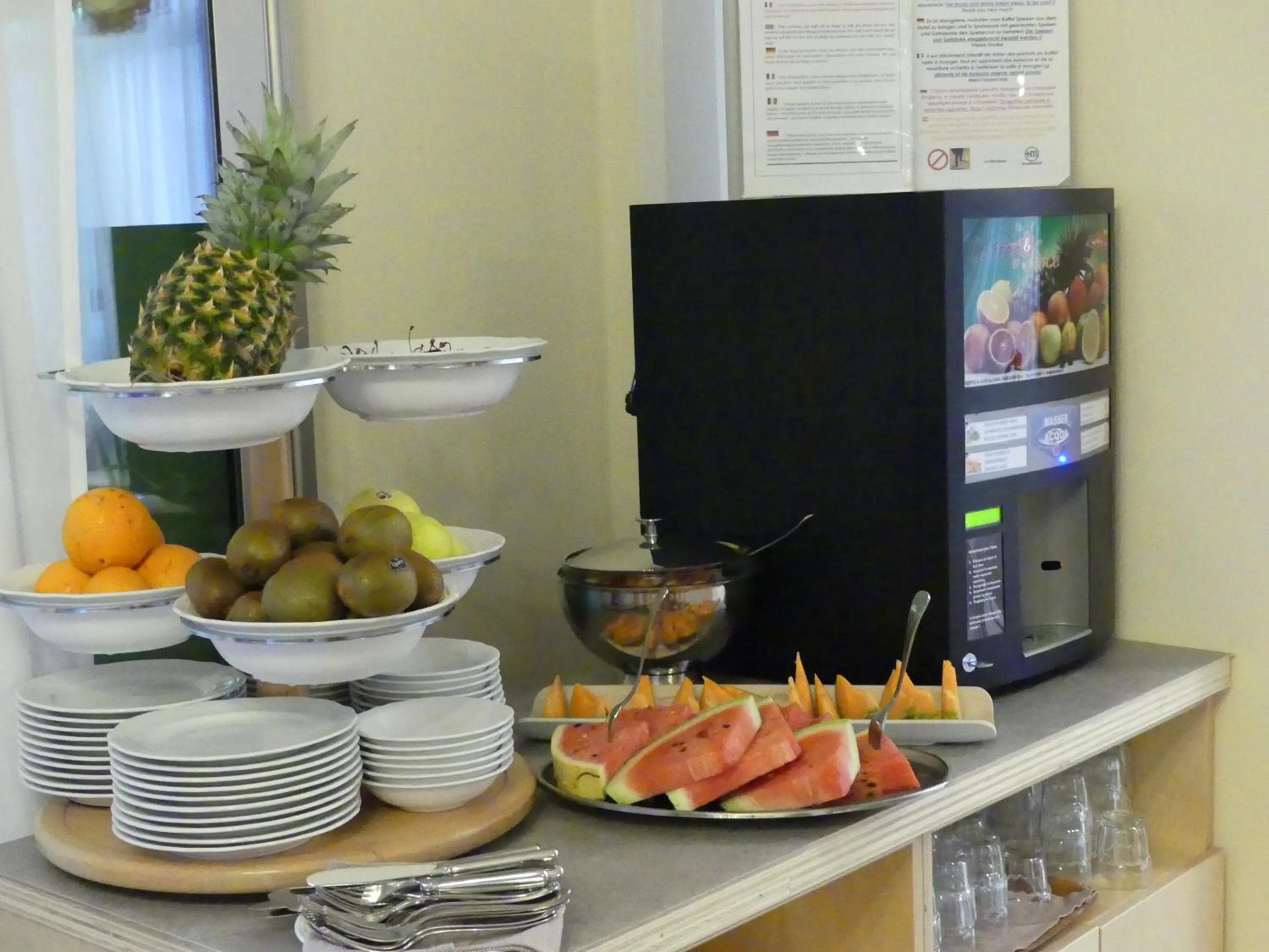 Food close-up in Hotel Madison