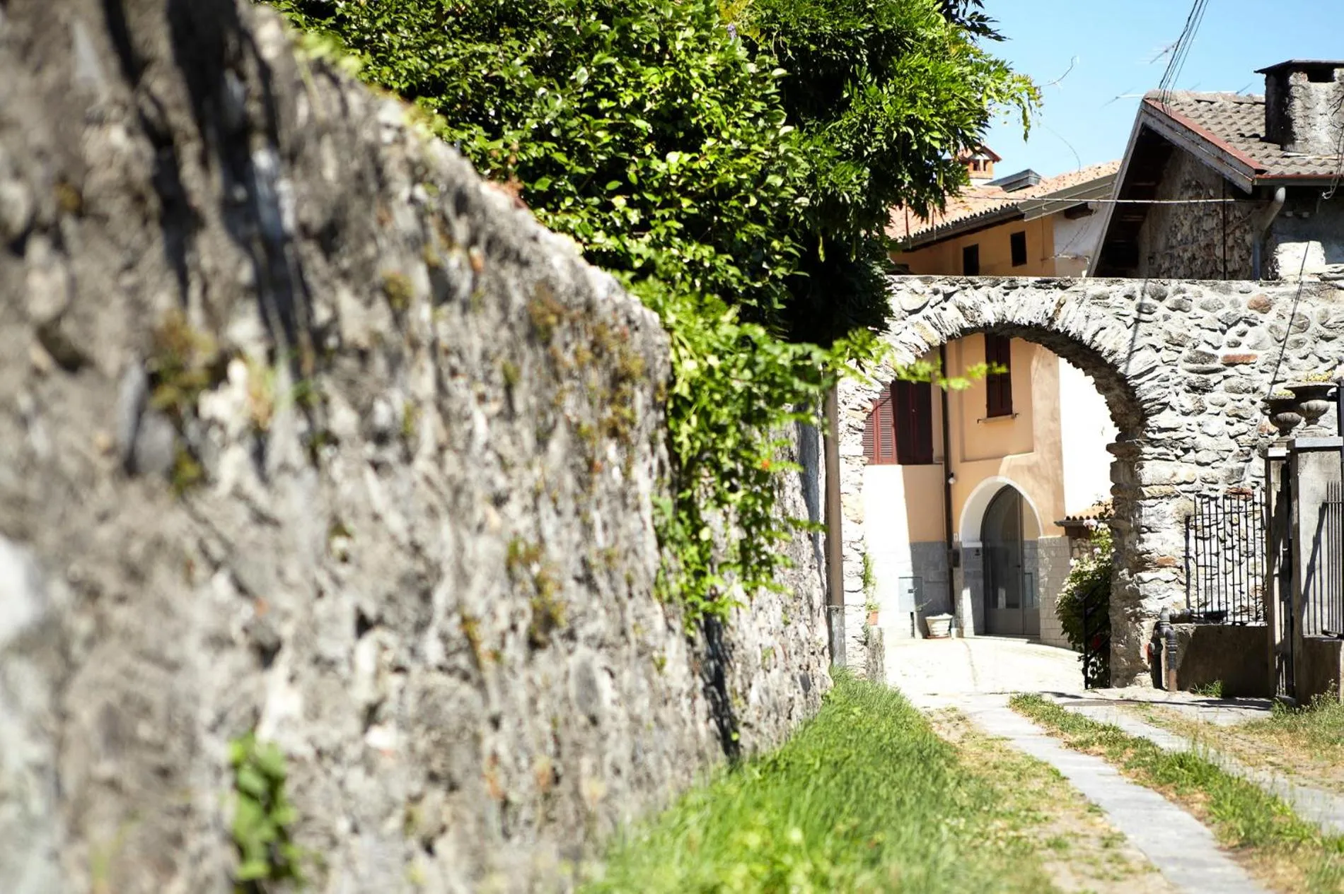 Facade/entrance in Antico Borgo Sanda Lago Maggiore