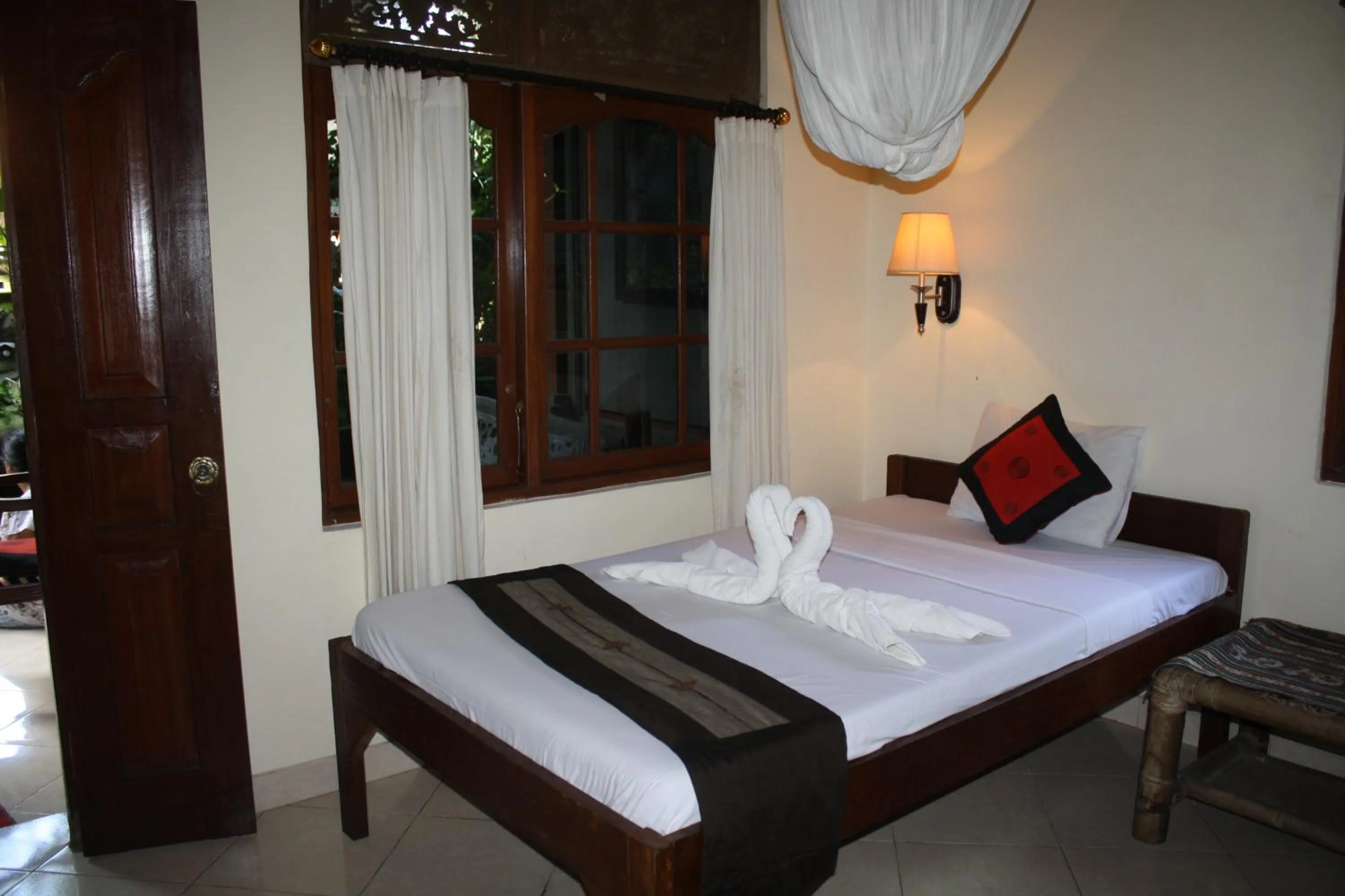 Bed in Raka House Accommodation