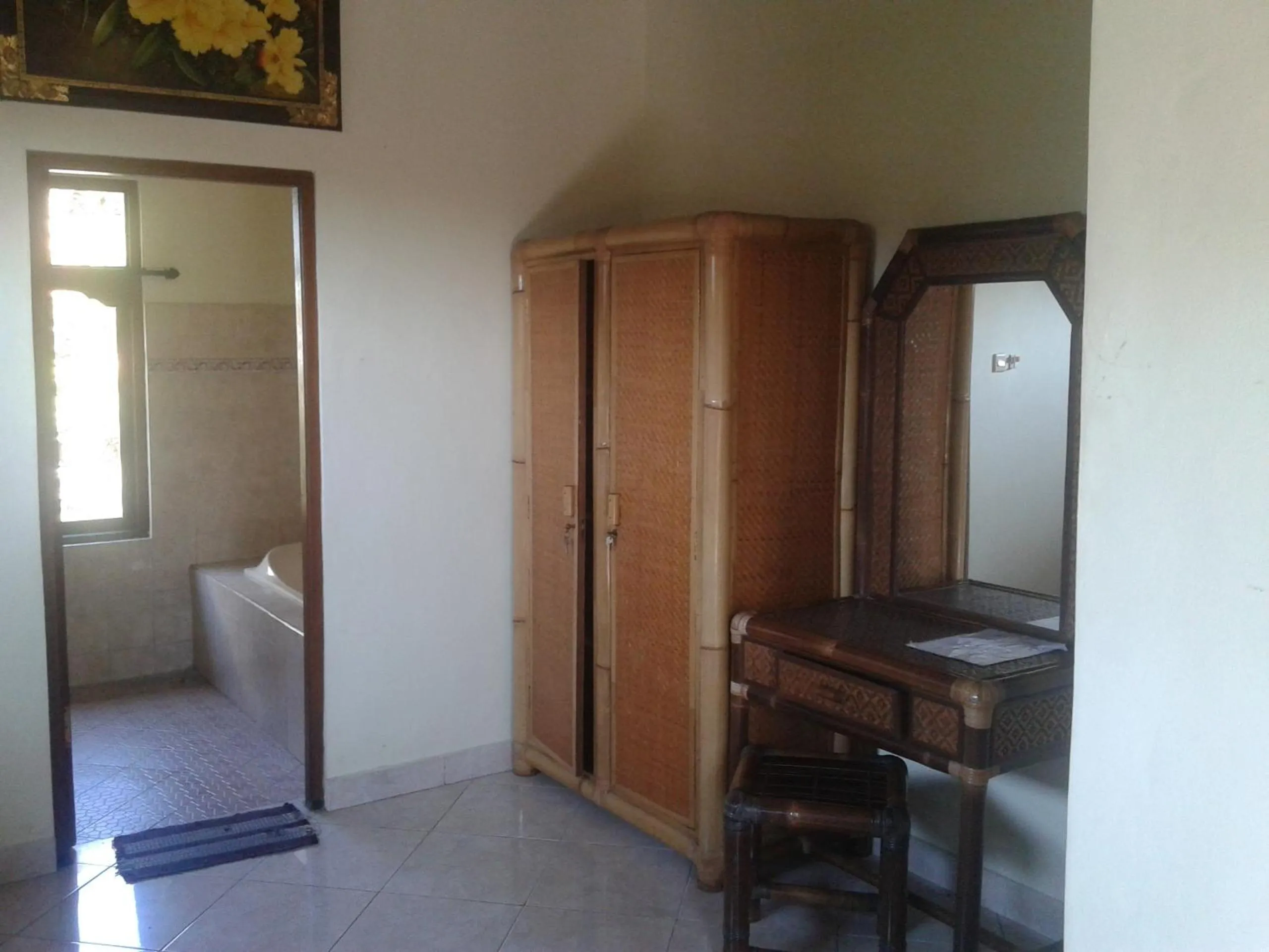 Decorative detail in Raka House Accommodation