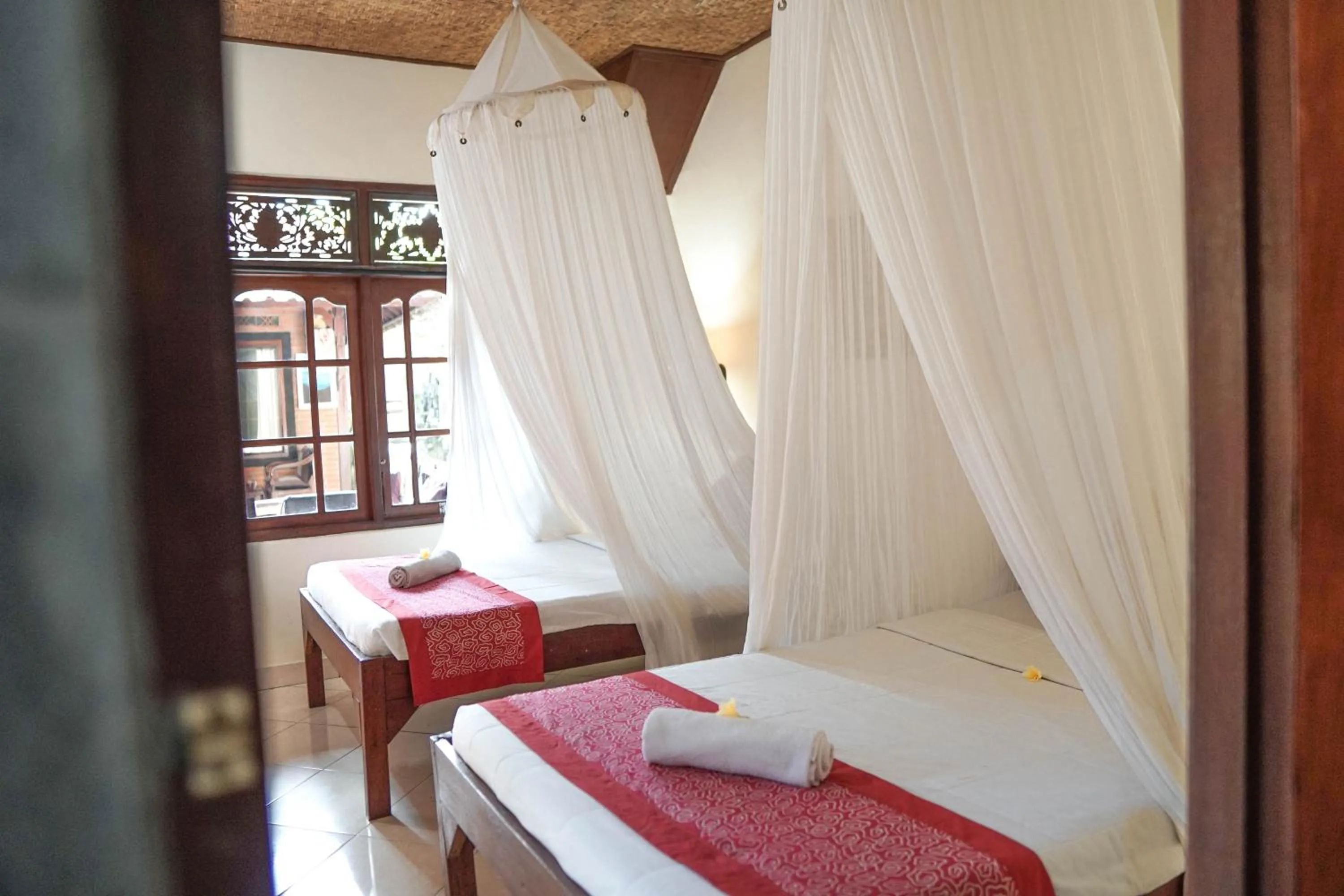 Bed in Raka House Accommodation