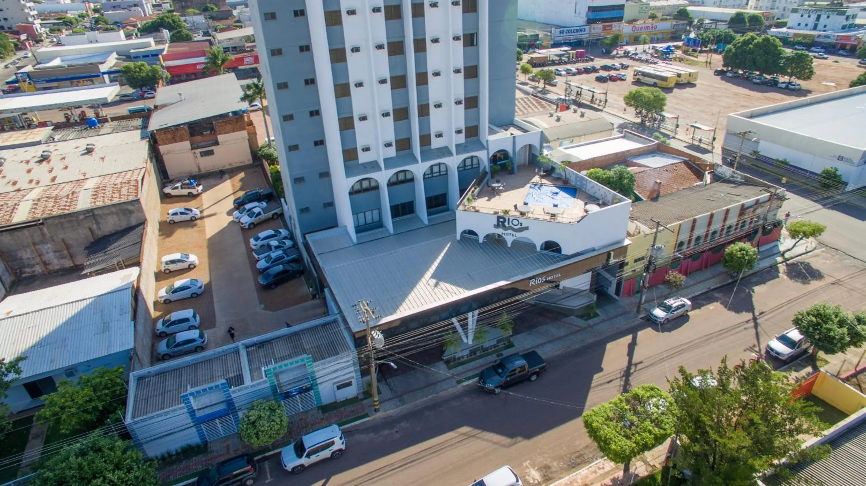 Property building in Rios Hotel