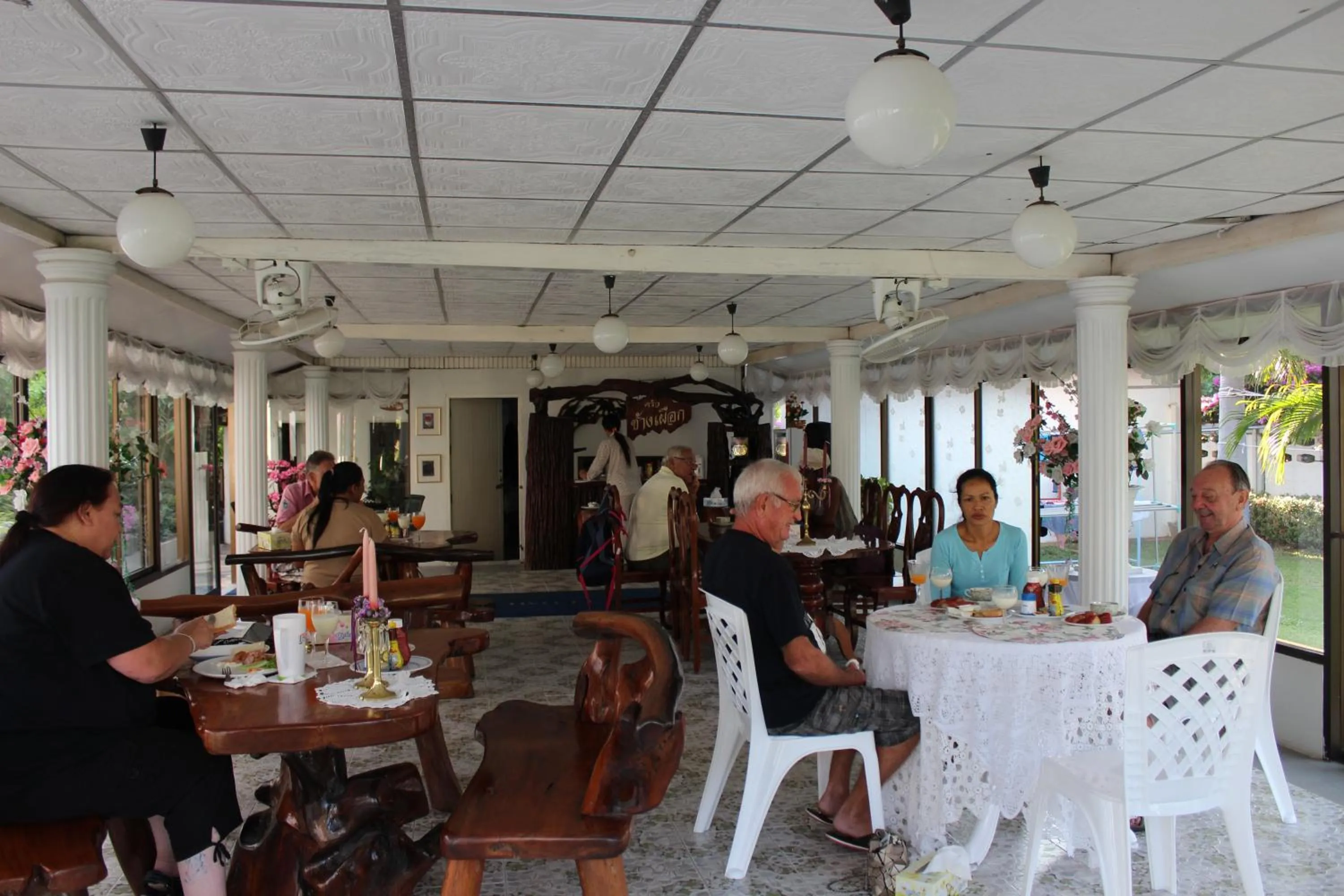 Continental breakfast in White Elephant Resort