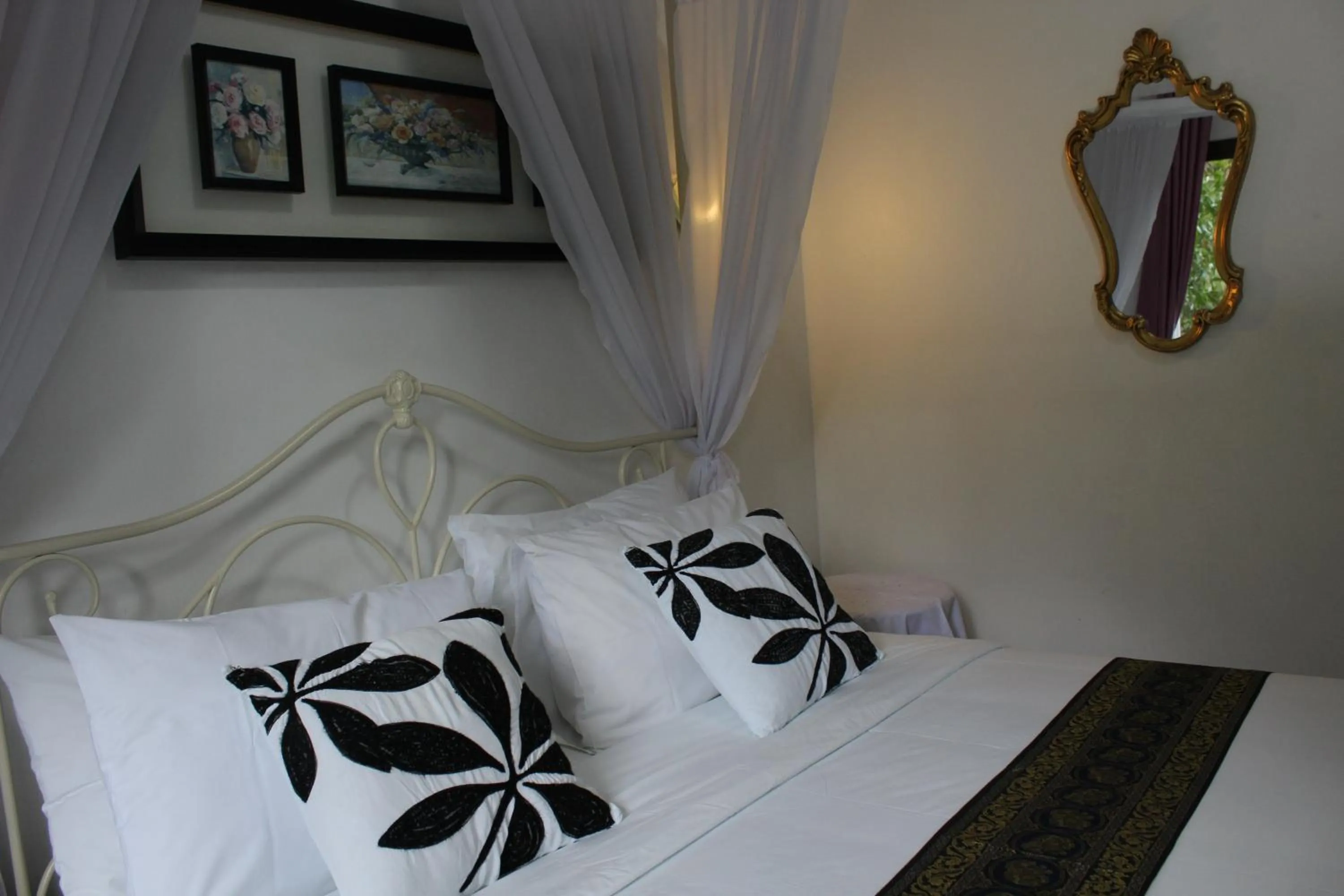 Bed in White Elephant Resort