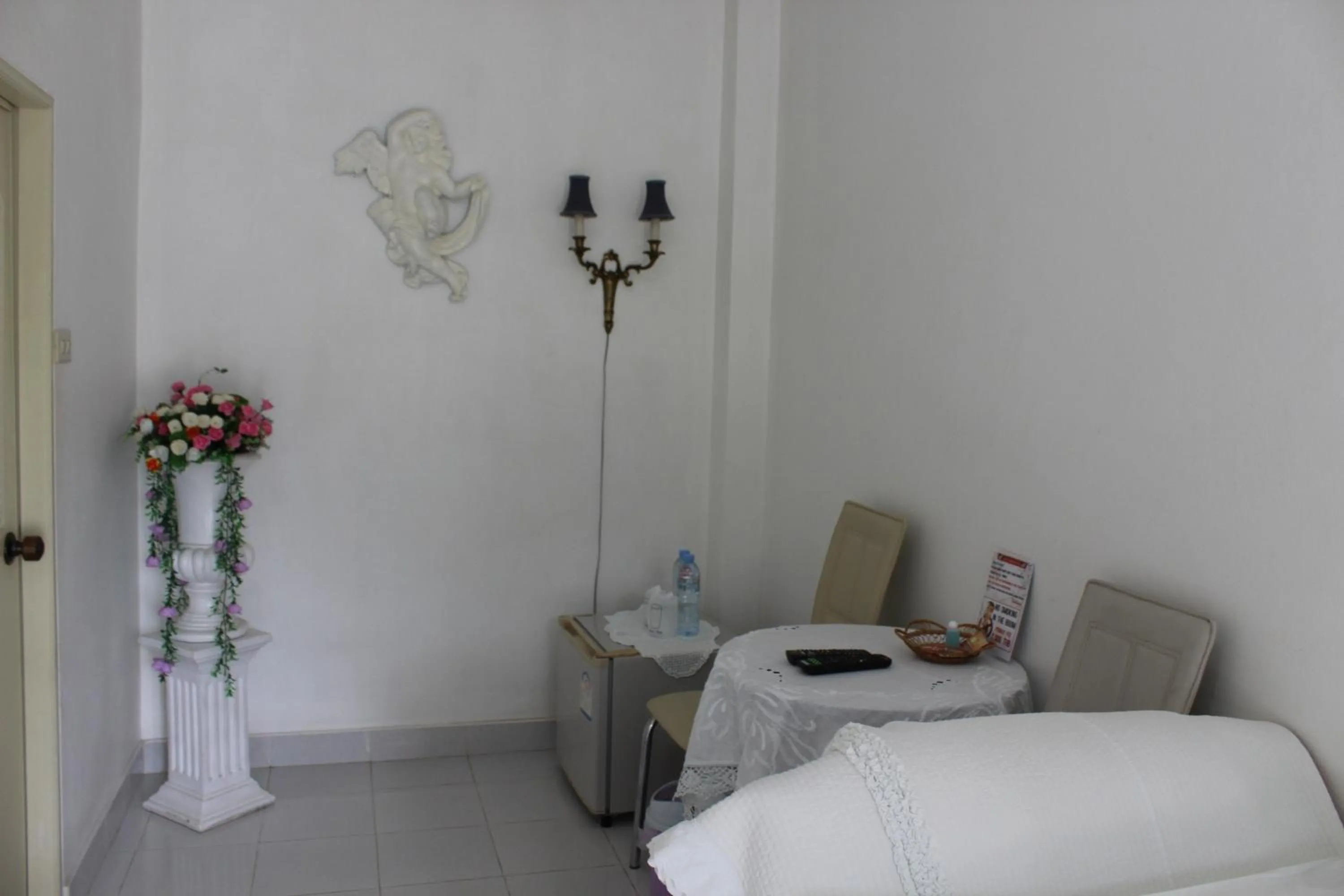 Bed in White Elephant Resort