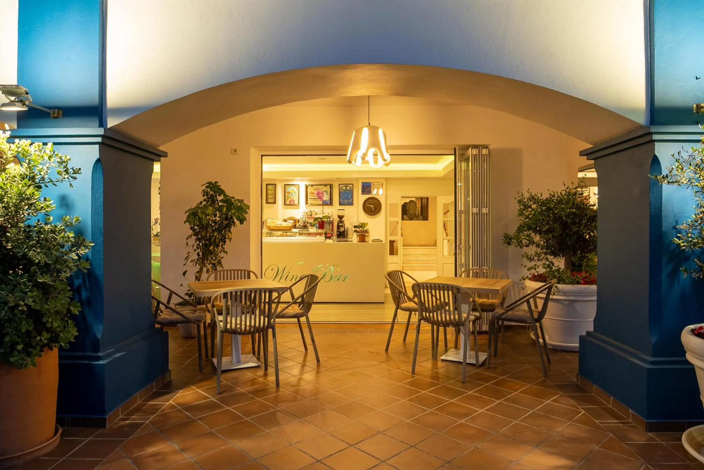 Facade/entrance in Hotel Piedra Paloma by Croma