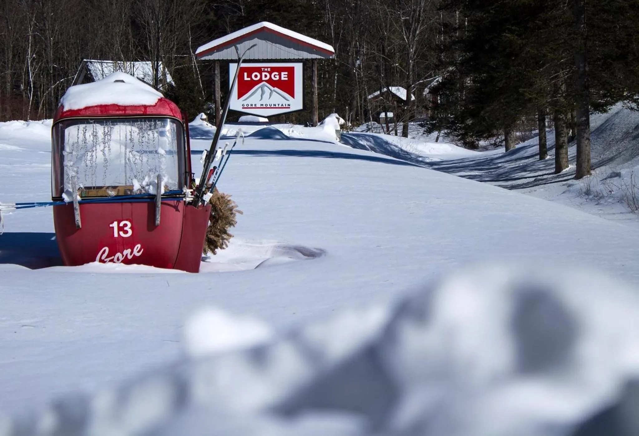 Property logo or sign in Gore Mountain Lodge