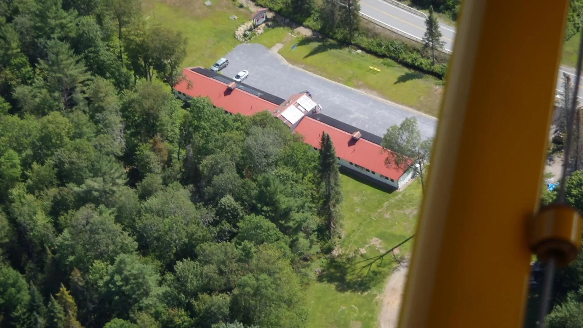 Bird's eye view in Gore Mountain Lodge