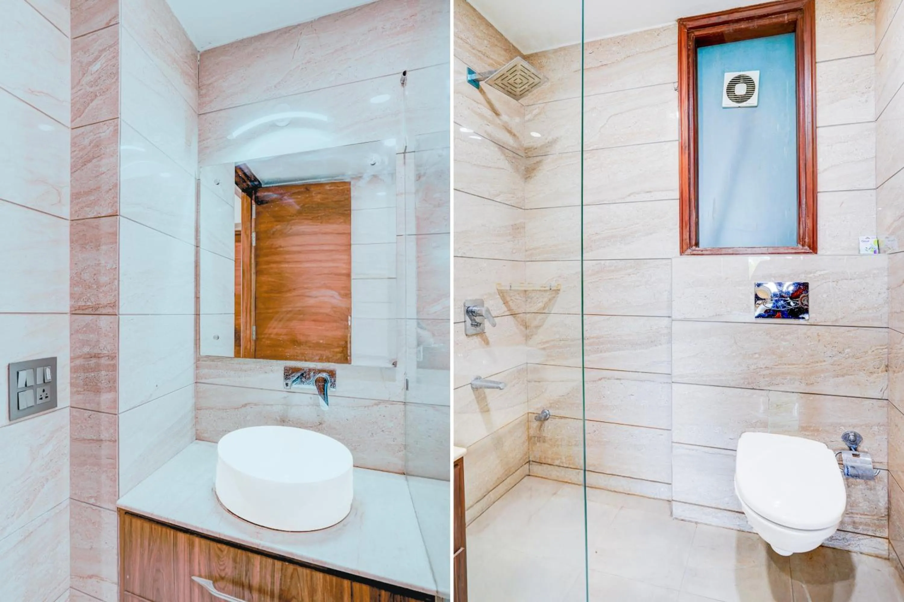 Bathroom in Townhouse Sector 47 Near Medanta