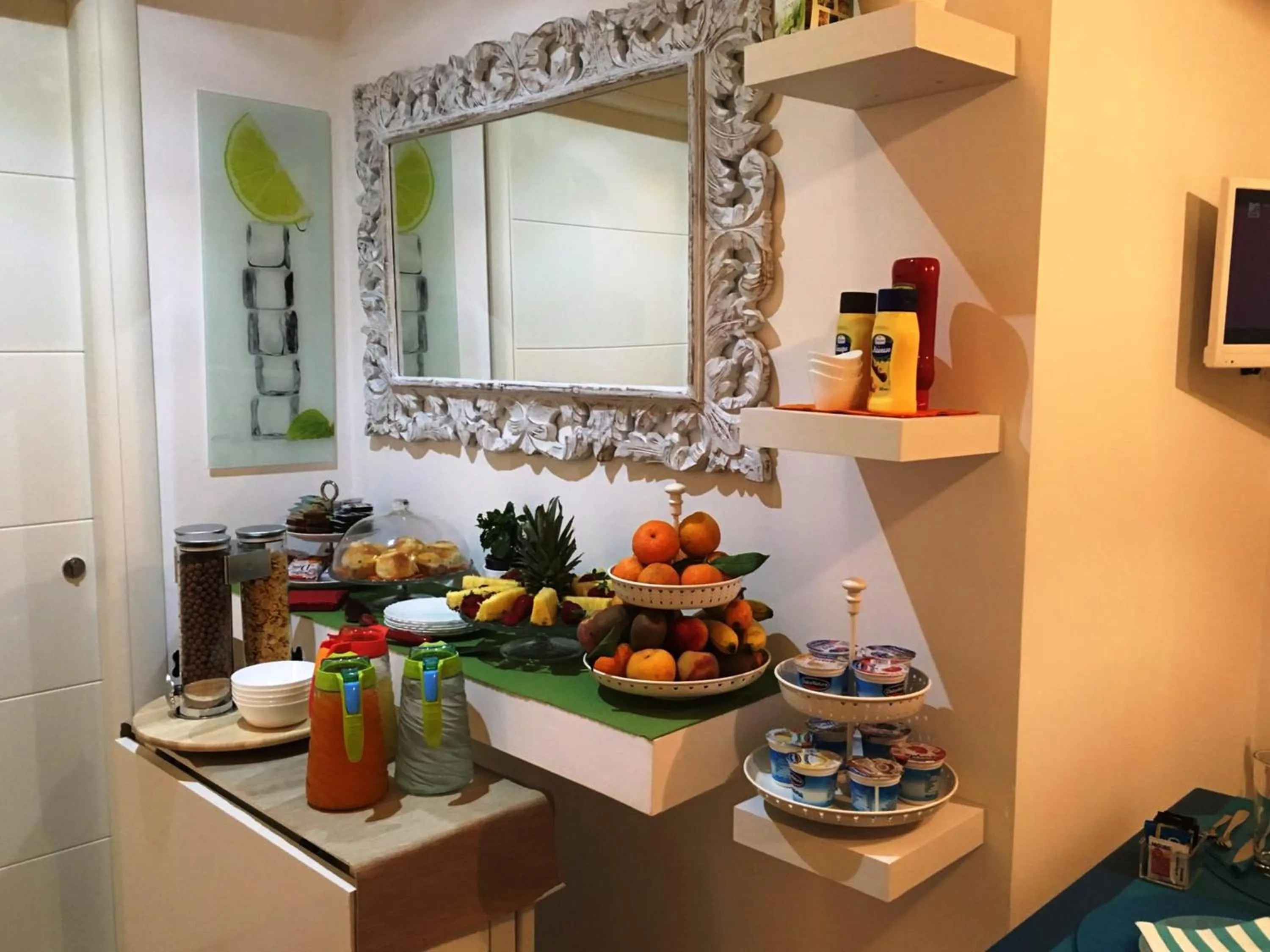 Buffet breakfast in Al Parco Verde B&B