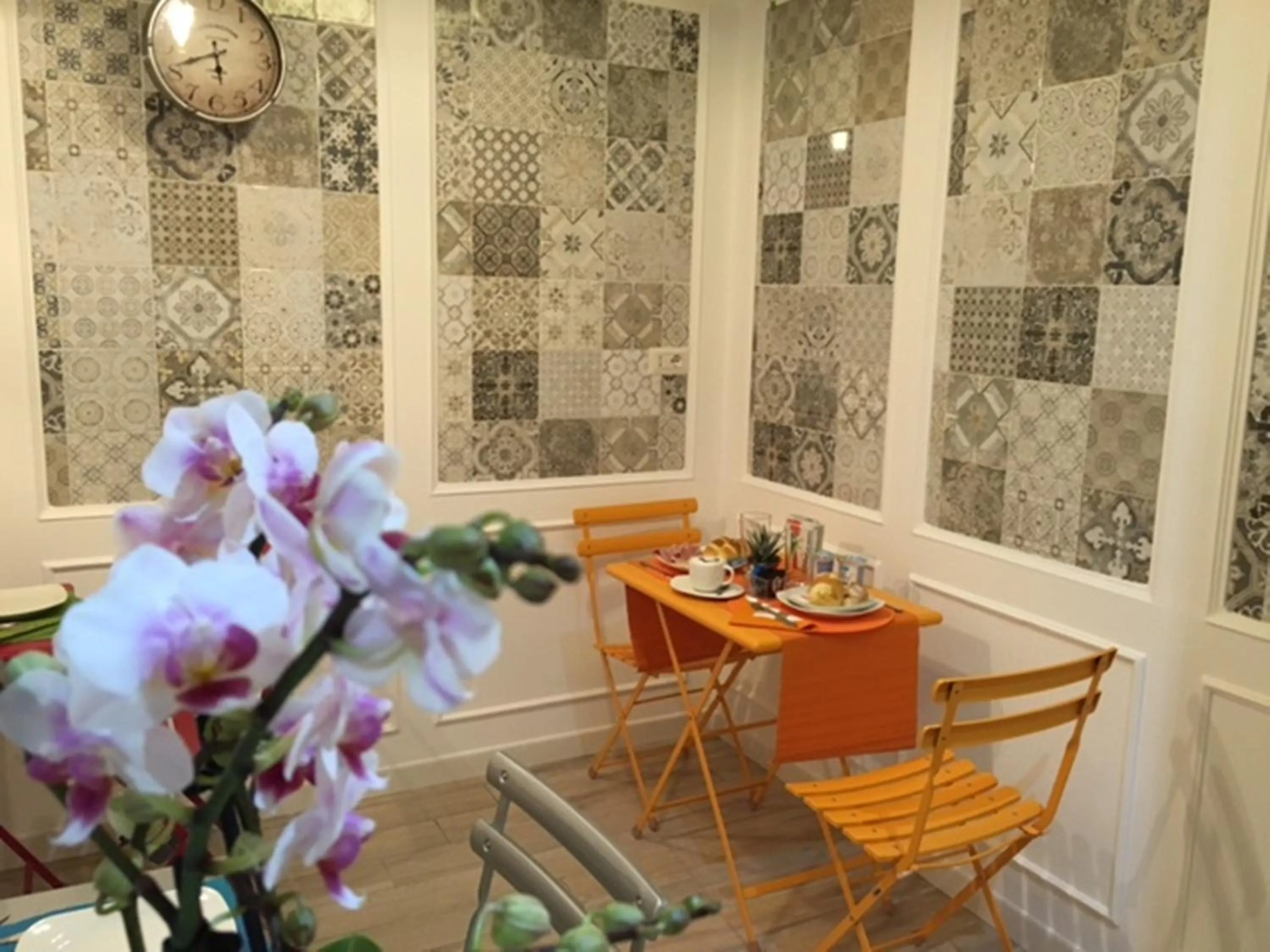 Communal lounge/ TV room in Al Parco Verde B&B