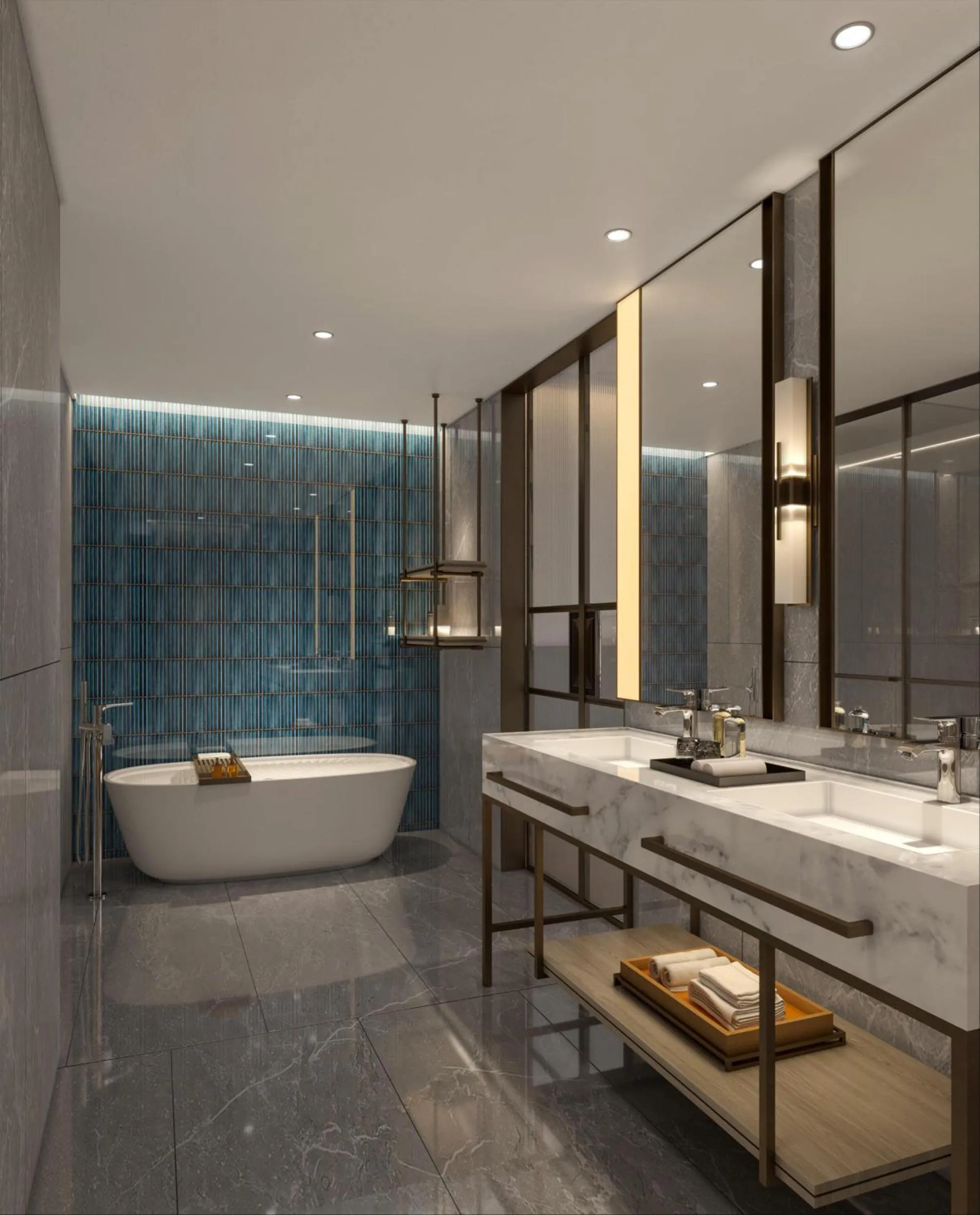 Bathroom in Elong Hotel Jakarta PIK