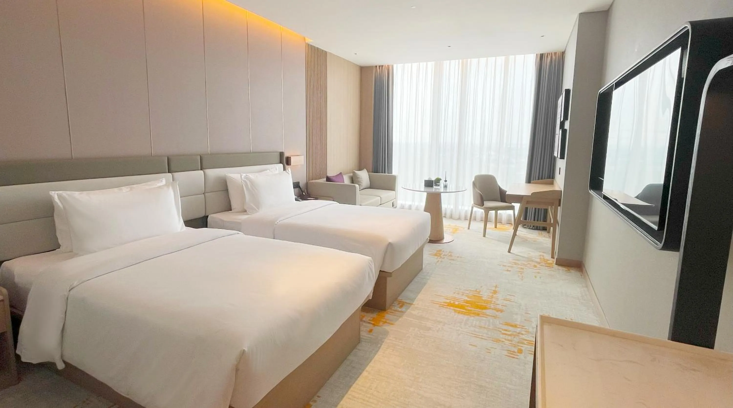 Bed in Elong Hotel Jakarta PIK