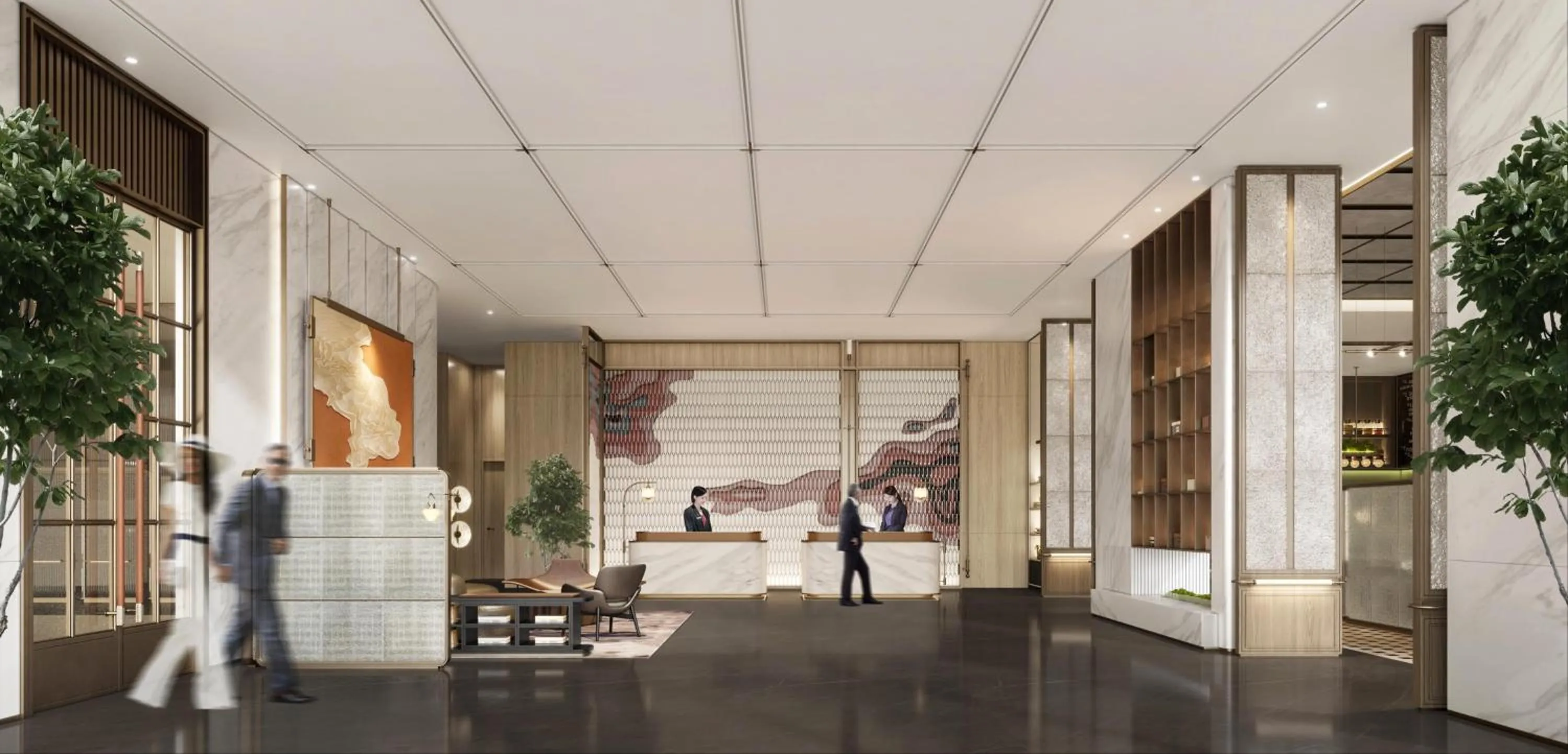 Lobby or reception in Elong Hotel Jakarta PIK