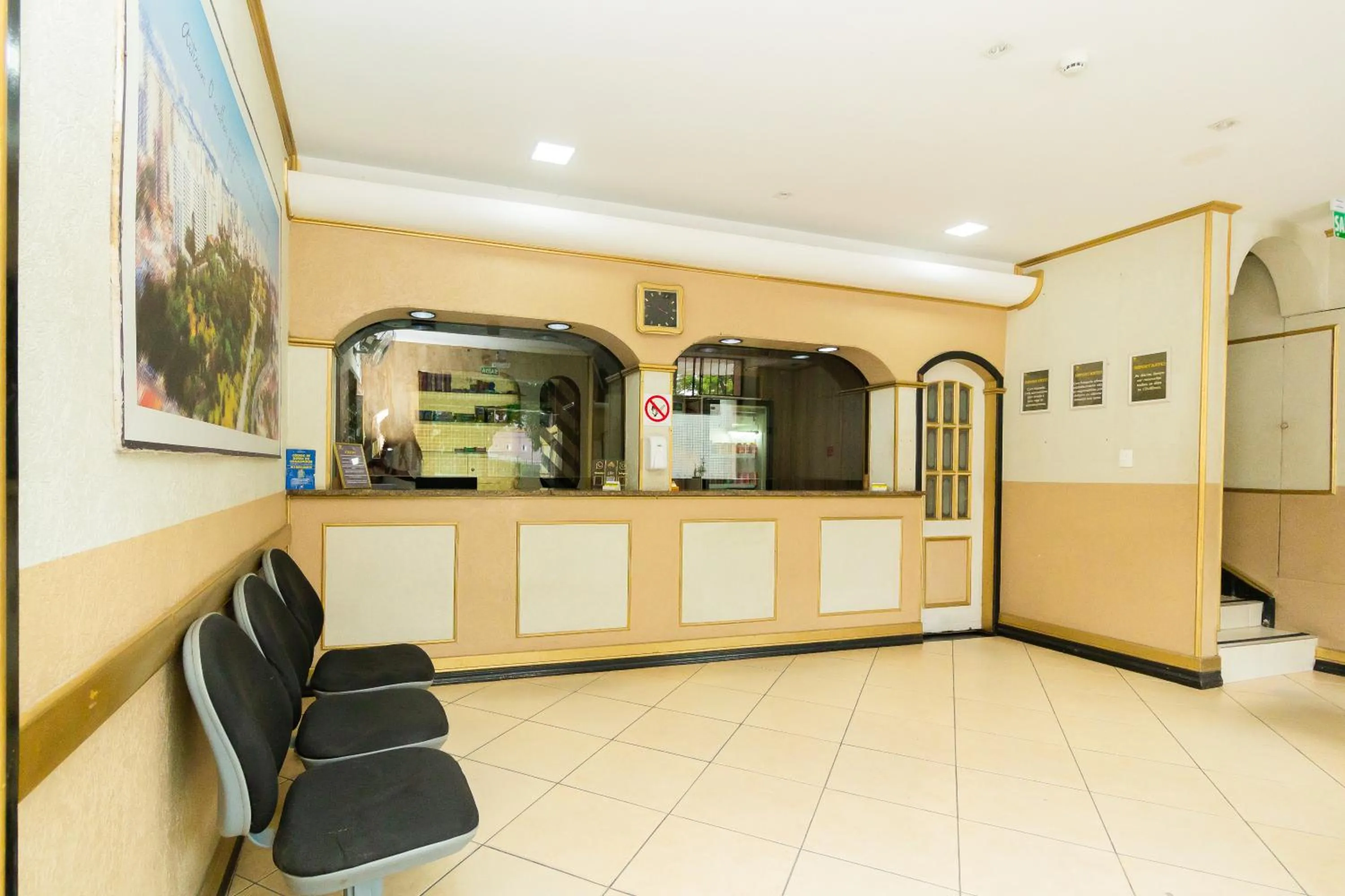 Lobby or reception in Hotel Ourinhos - Centro de São Paulo - Próximo 25 de Março e Brás