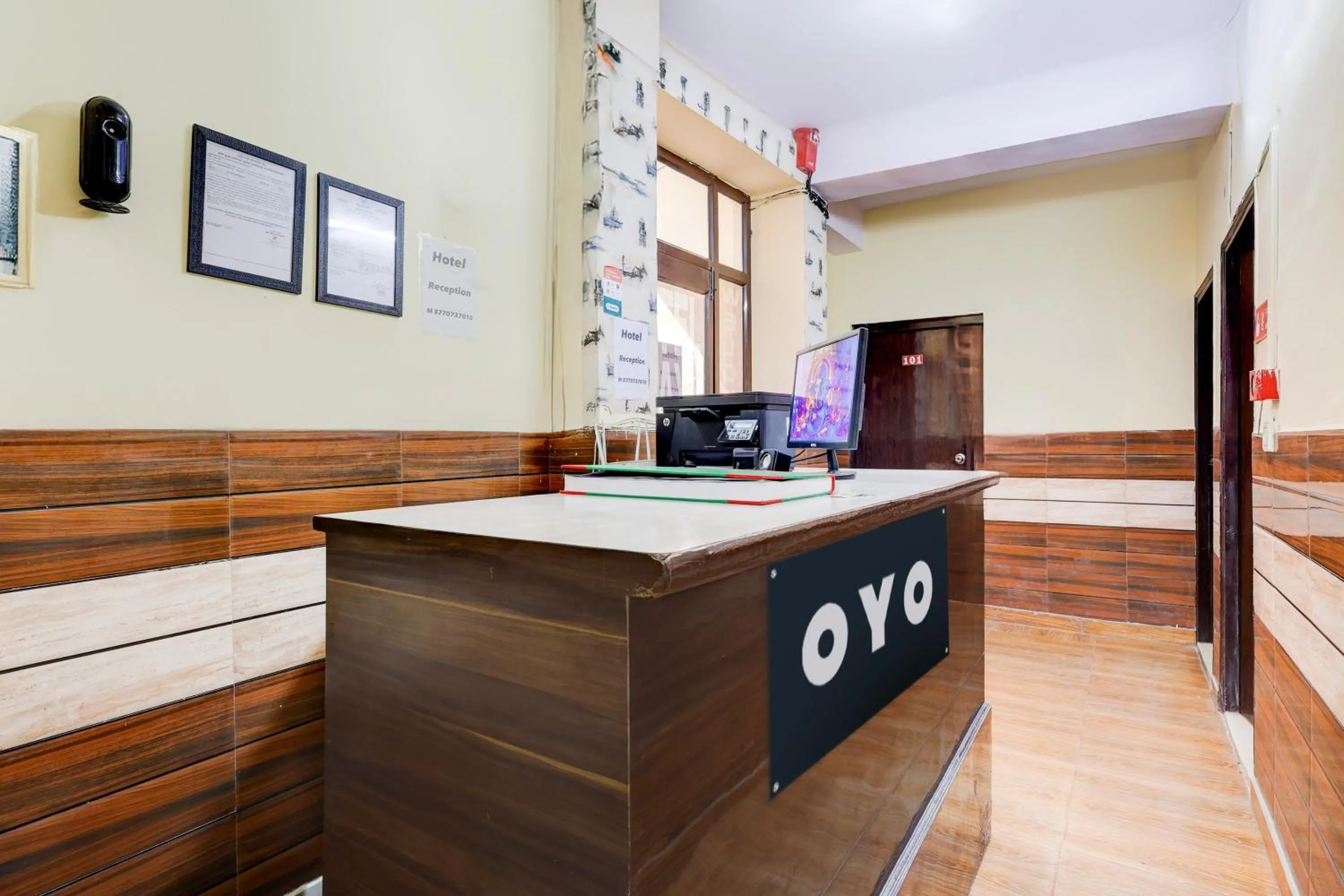 Lobby or reception in HOTEL O GALAXY
