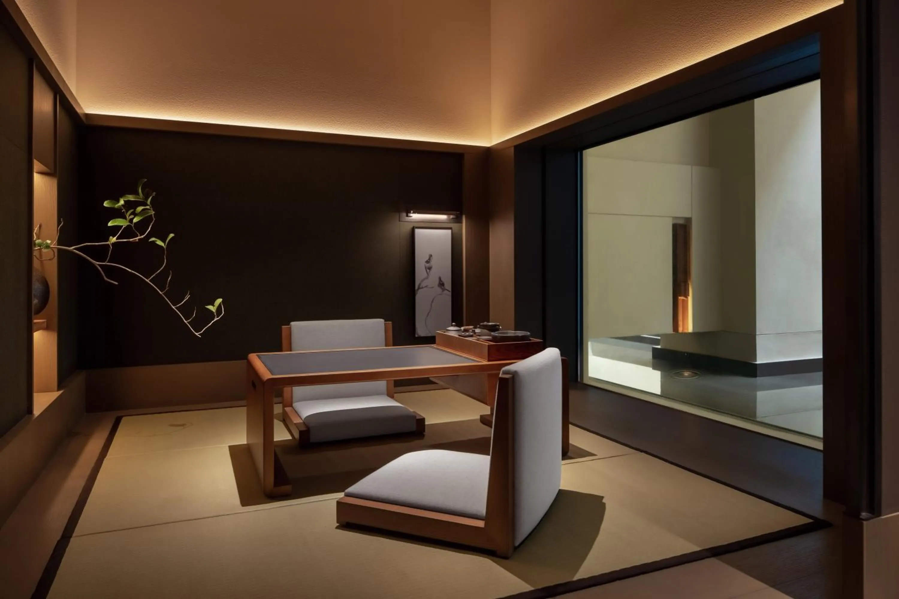 Seating area in Alila Dong'Ao Island Zhuhai