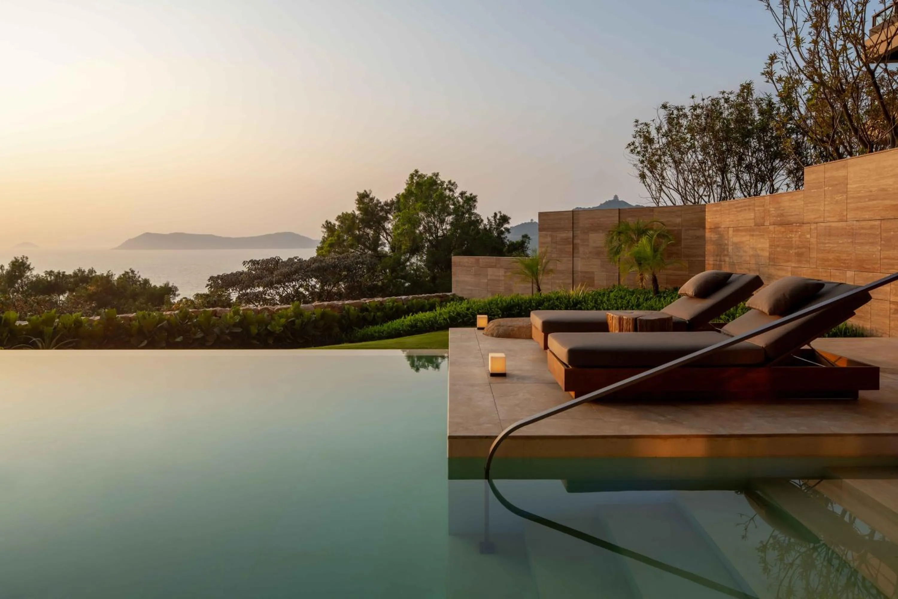 Pool view in Alila Dong'Ao Island Zhuhai