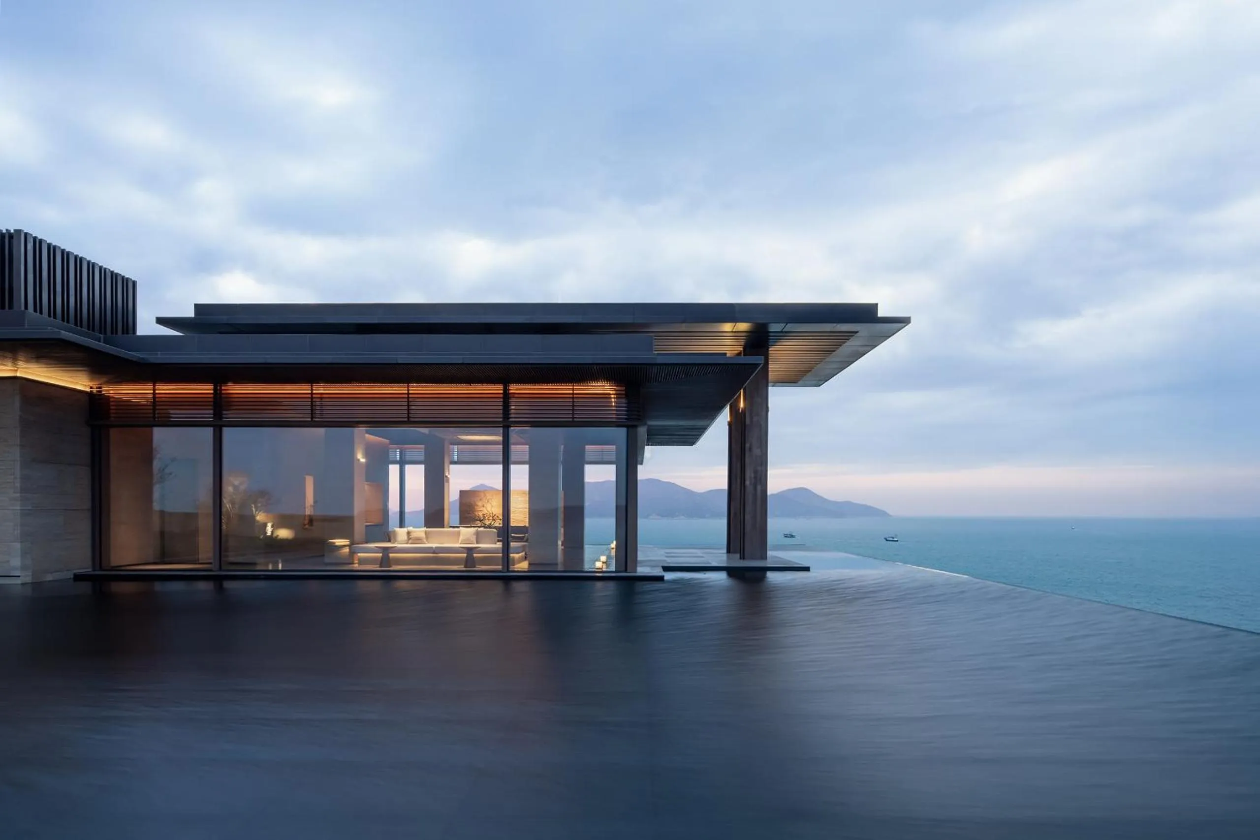 Lobby or reception in Alila Dong'Ao Island Zhuhai