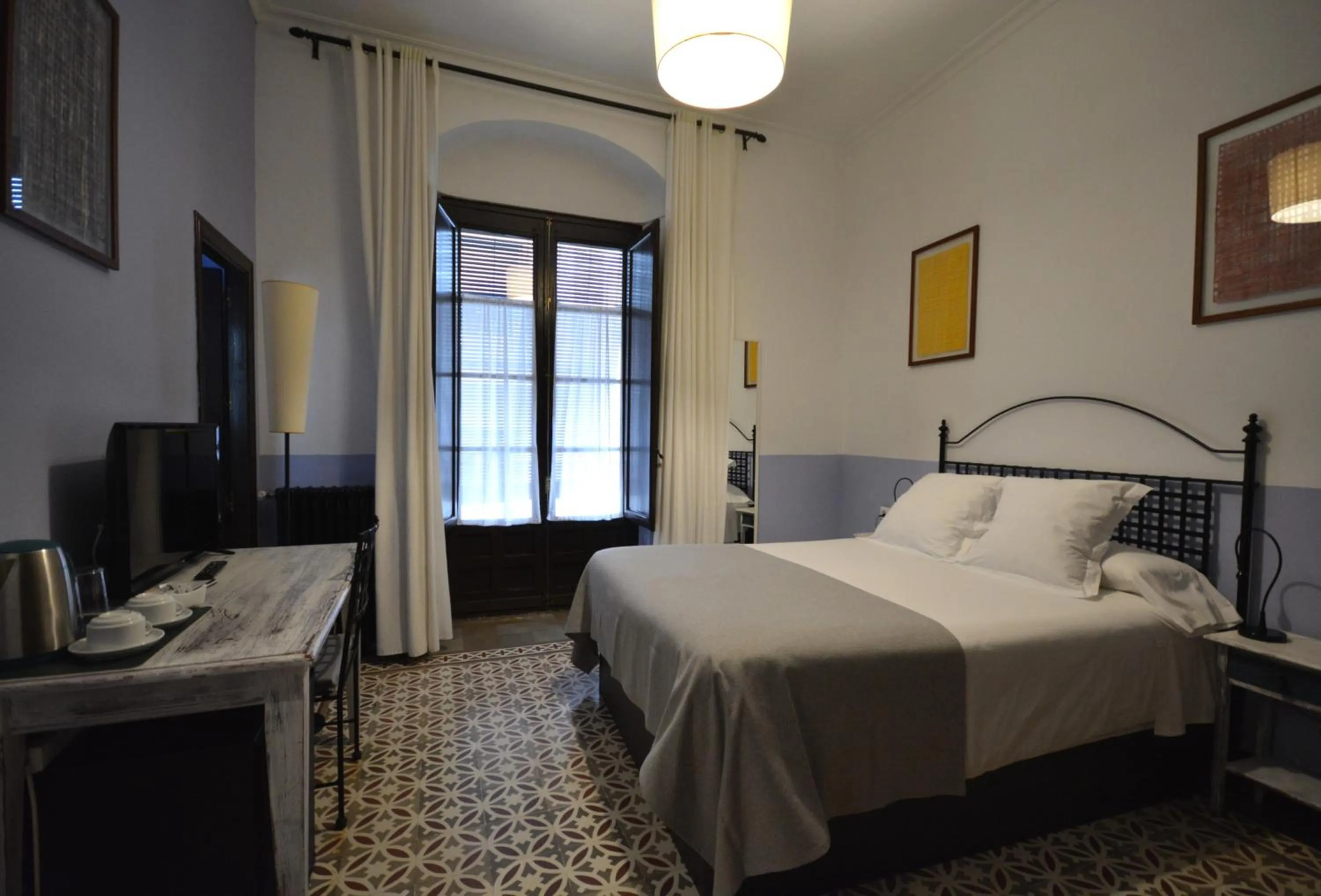 Bed in Hotel Casa de los Azulejos