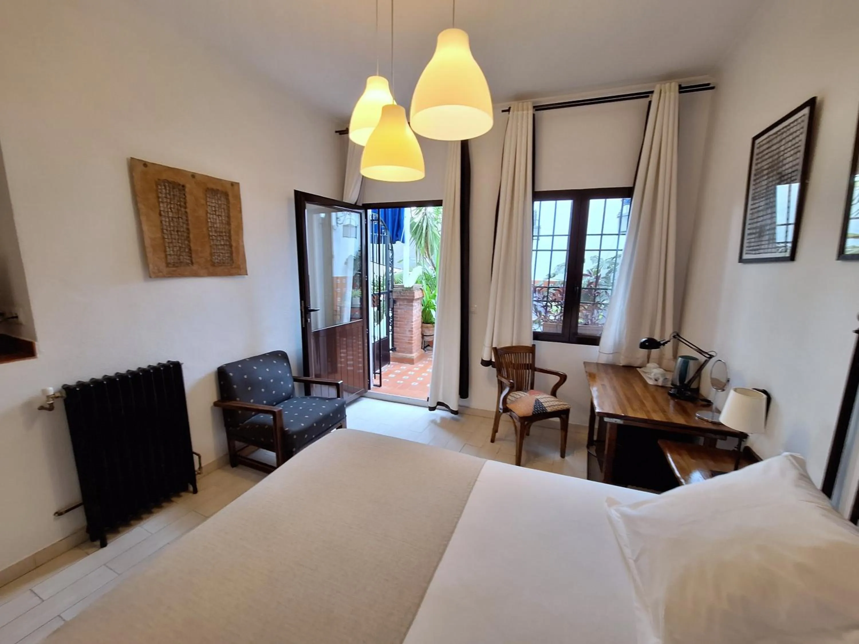 Bed in Hotel Casa de los Azulejos