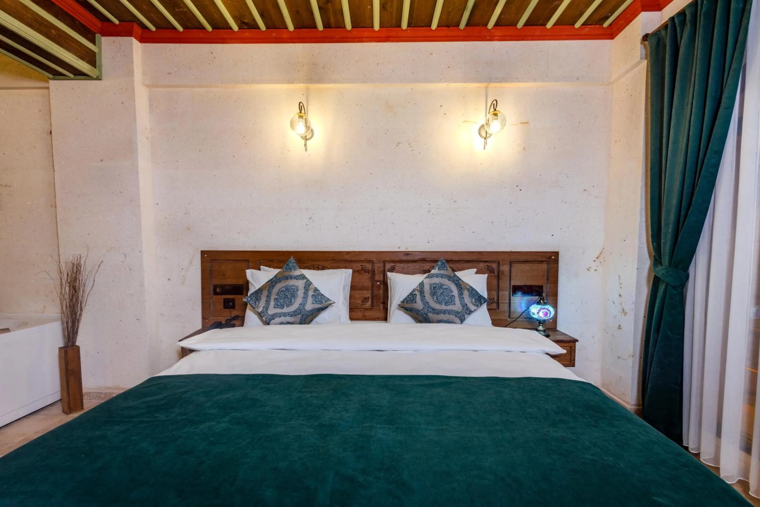 Bed in Mai Cappadocia Hotel