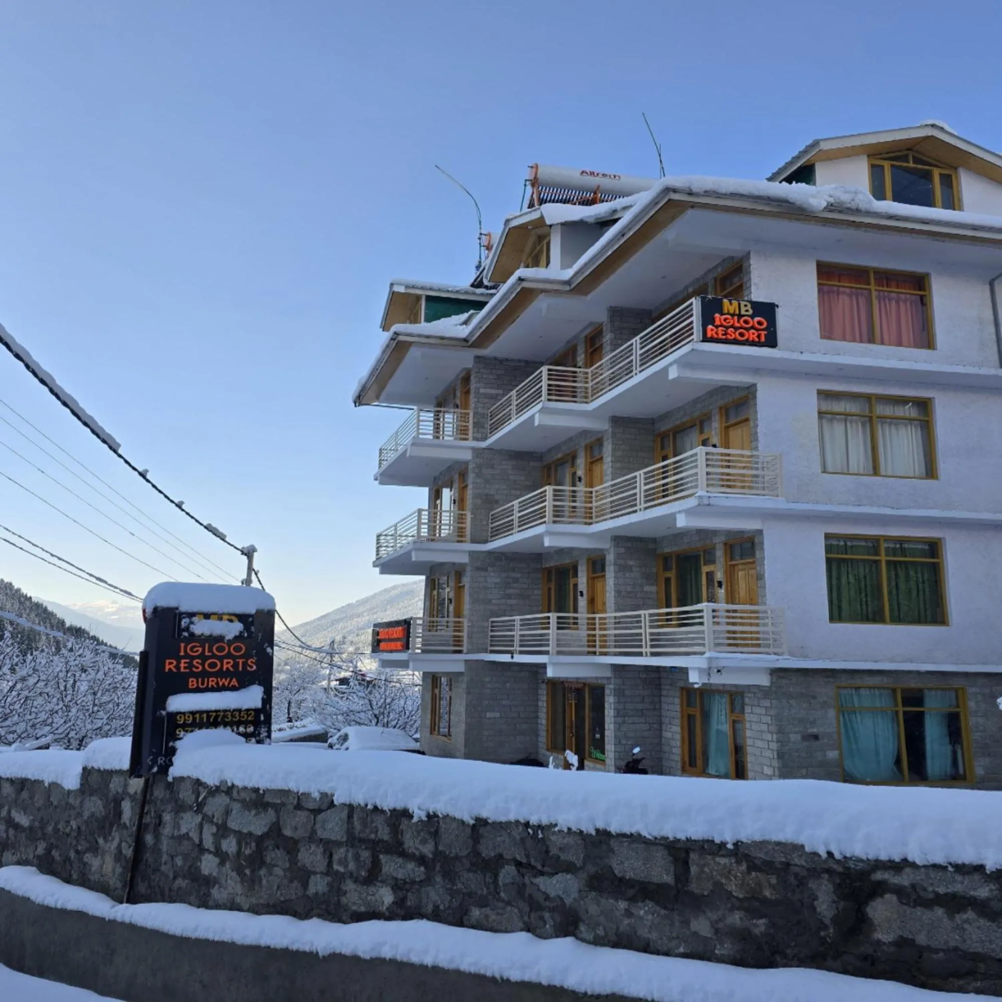 Property building in MB Igloo Resort