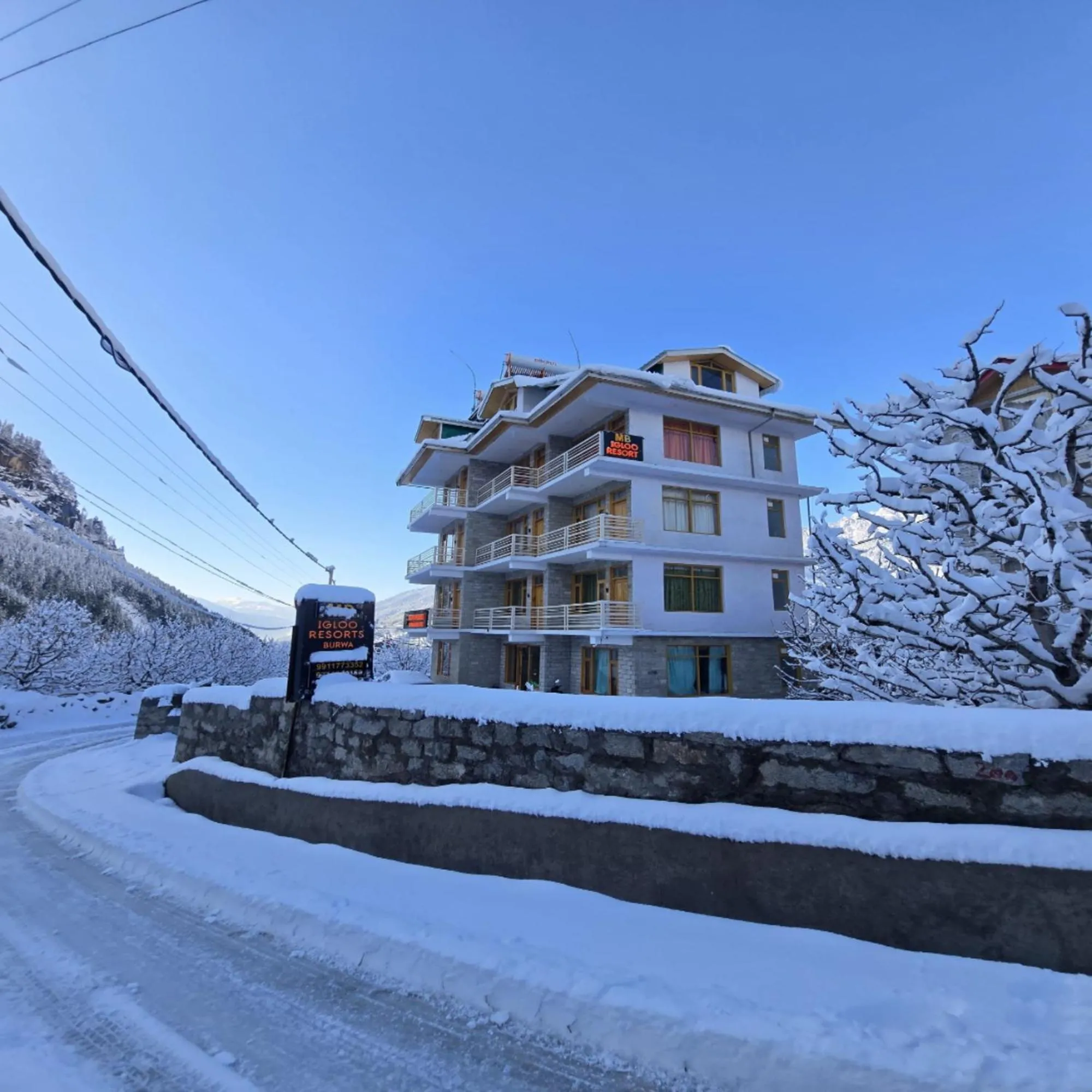 Property building in MB Igloo Resort