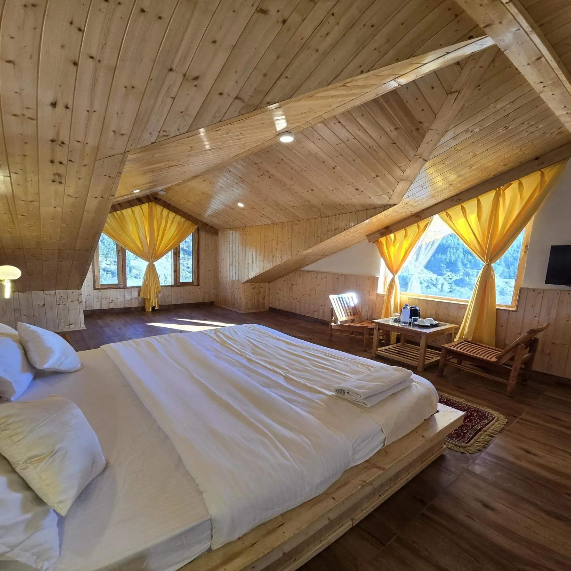 Bed in MB Igloo Resort