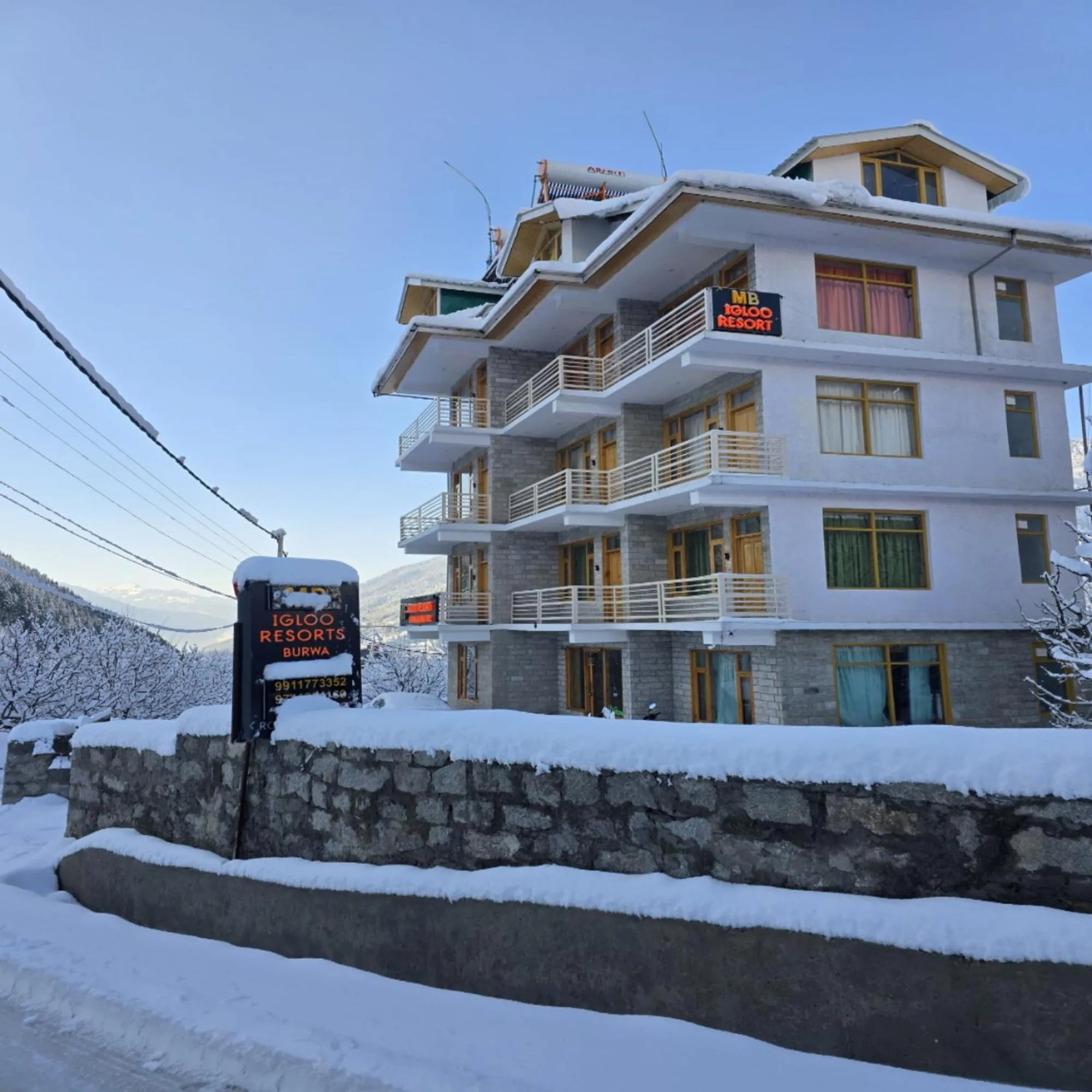 Property building in MB Igloo Resort