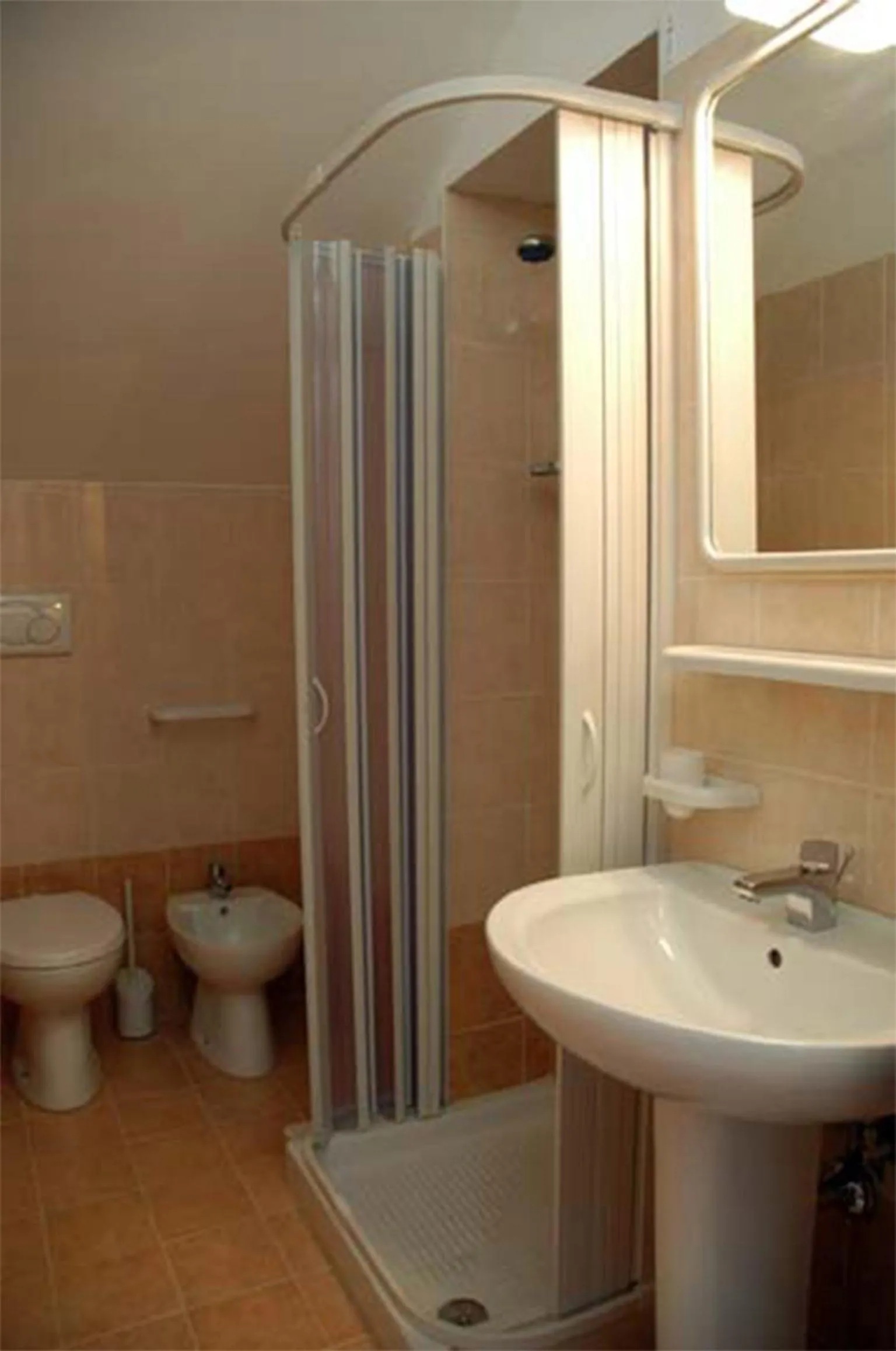 Shower in Villa Celeste Apartments Vieste -