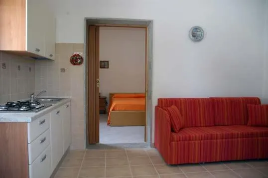 Kitchen or kitchenette in Villa Celeste Apartments Vieste -