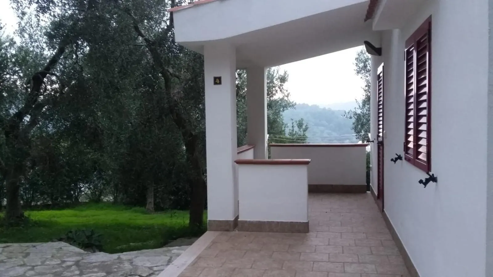Facade/entrance in Villa Celeste Apartments Vieste -
