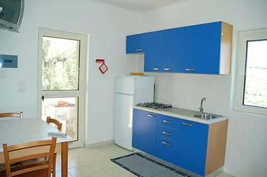 Kitchen or kitchenette in Villa Celeste Apartments Vieste -