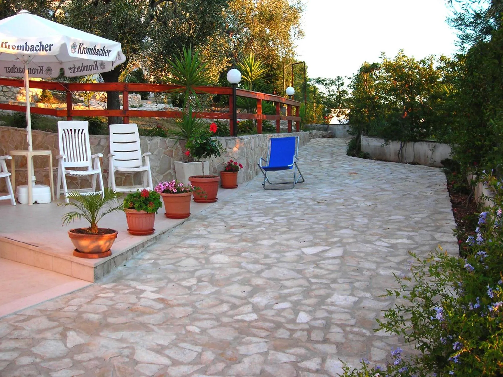 Garden in Villa Celeste Apartments Vieste -