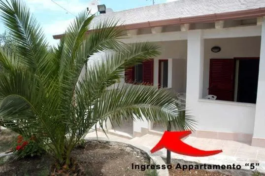 Patio in Villa Celeste Apartments Vieste -