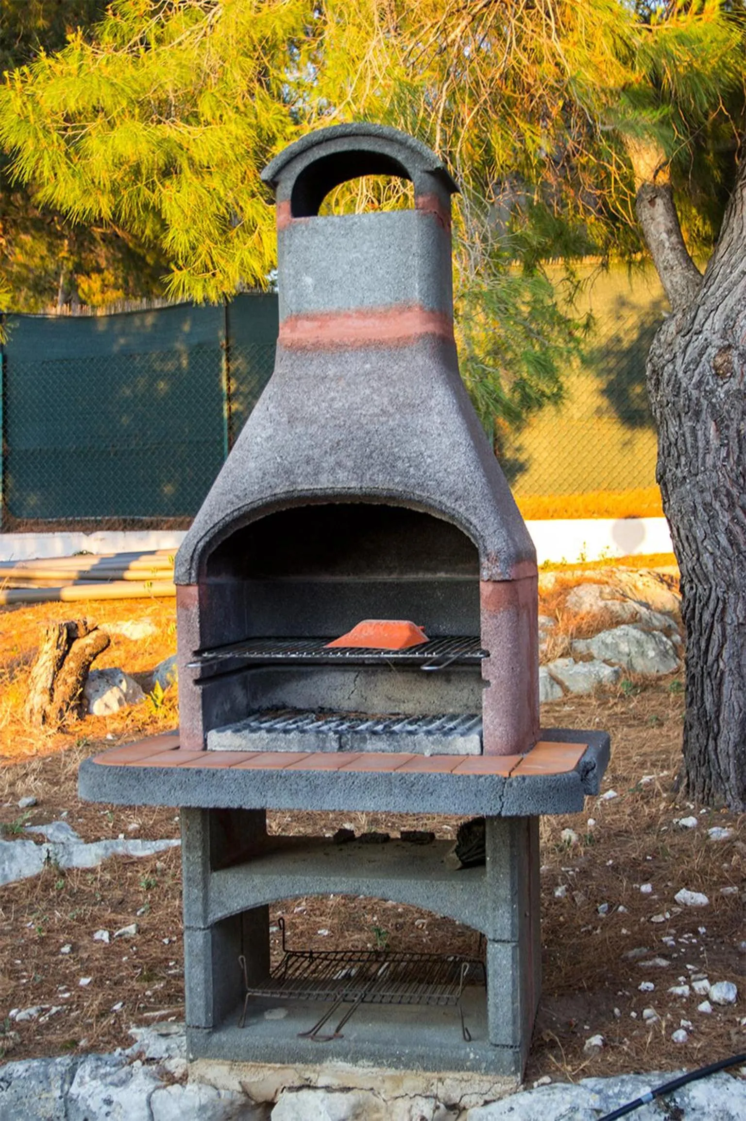 BBQ facilities in Villa Celeste Apartments Vieste -