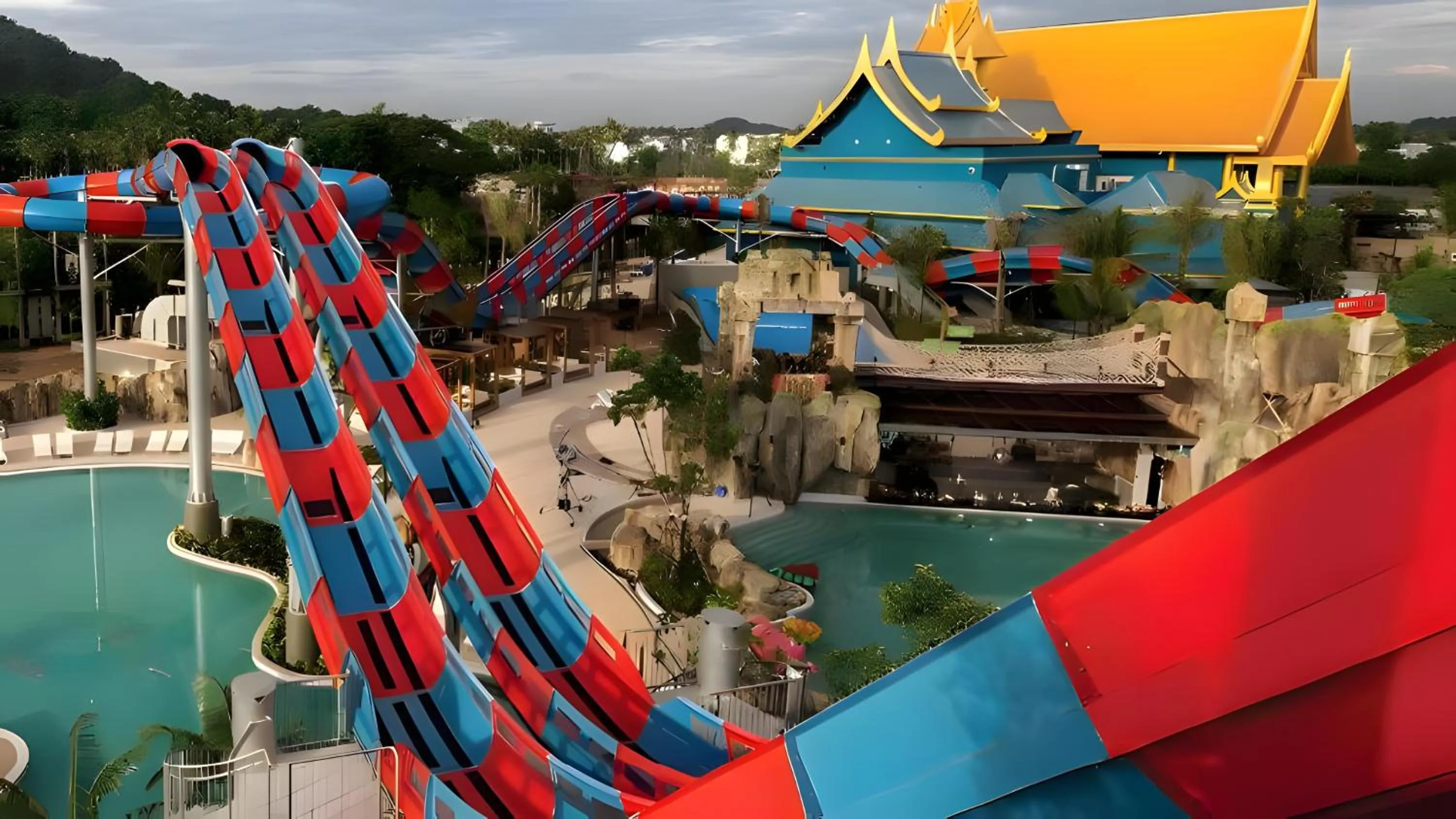 Aqua park in XX GO INN Phuket Patong Beach