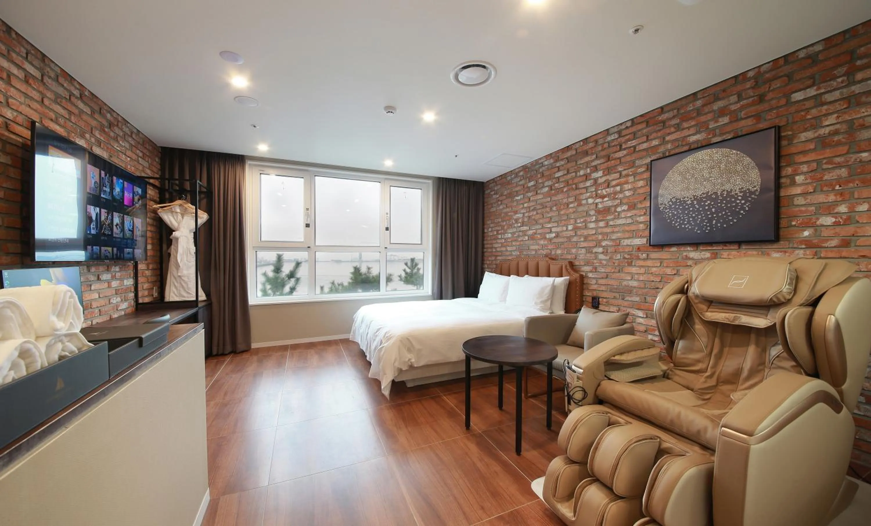 Bedroom in Restia Incheon Bay Hotel