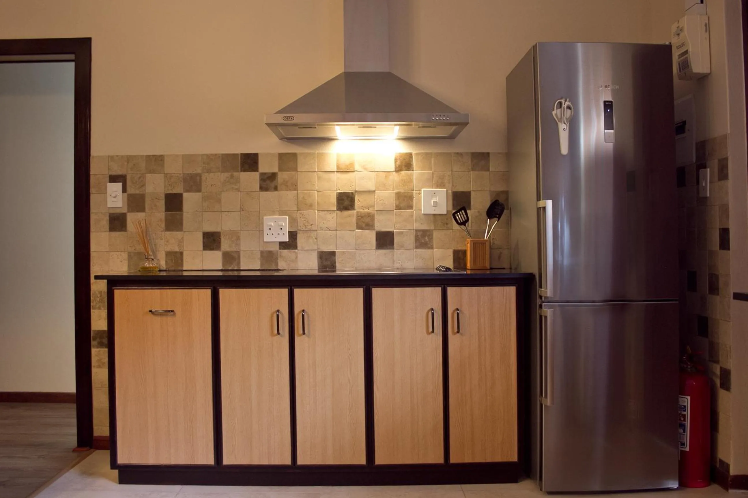 Kitchen or kitchenette in Bakgat Blyplek