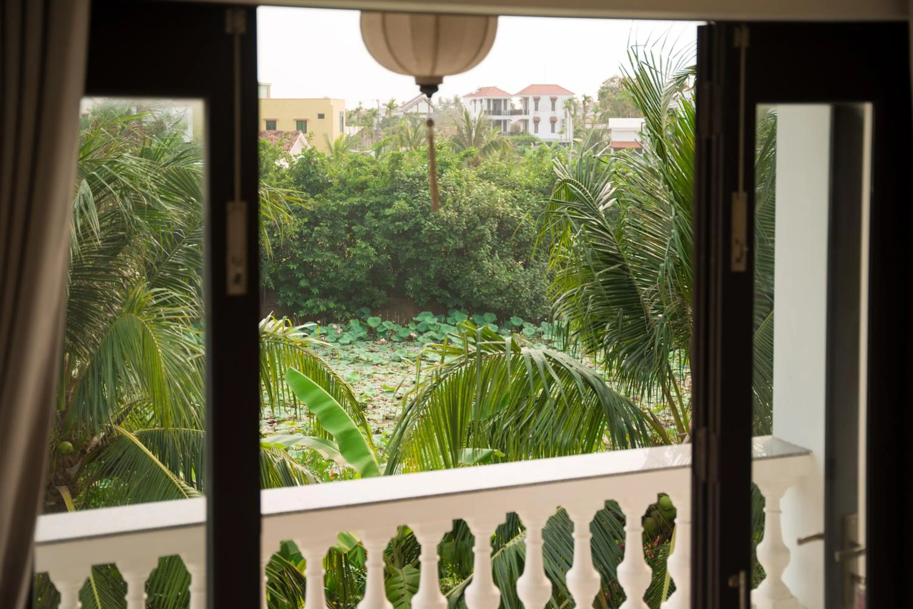 Garden view, View in Luna Villa